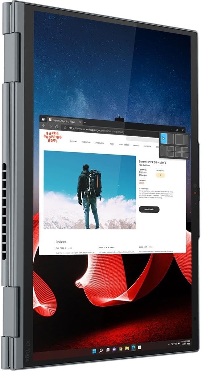 Lenovo ThinkPad X1 Yoga G8 14″ Touch 2in1 Notebook Core i7-1355U 32GB 512GB W11P