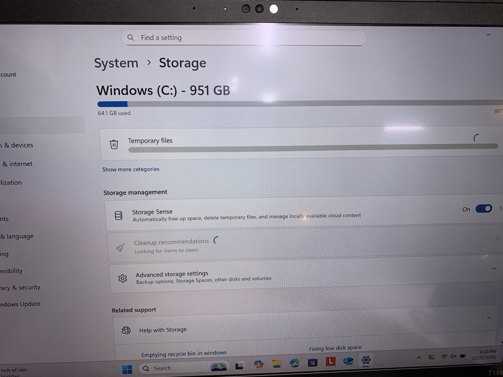 Lenovo Thinkpad T14s Gen. 4 14″ Laptop (Intel Core i7-1355U 16GB RAM 1TB)