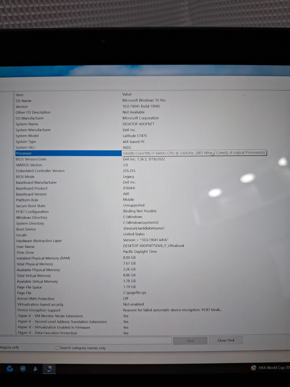 Dell Latitude E7470 14″ QHD Touch i7-6600U 8GB RAM 512GB SSD – Touchscreen
