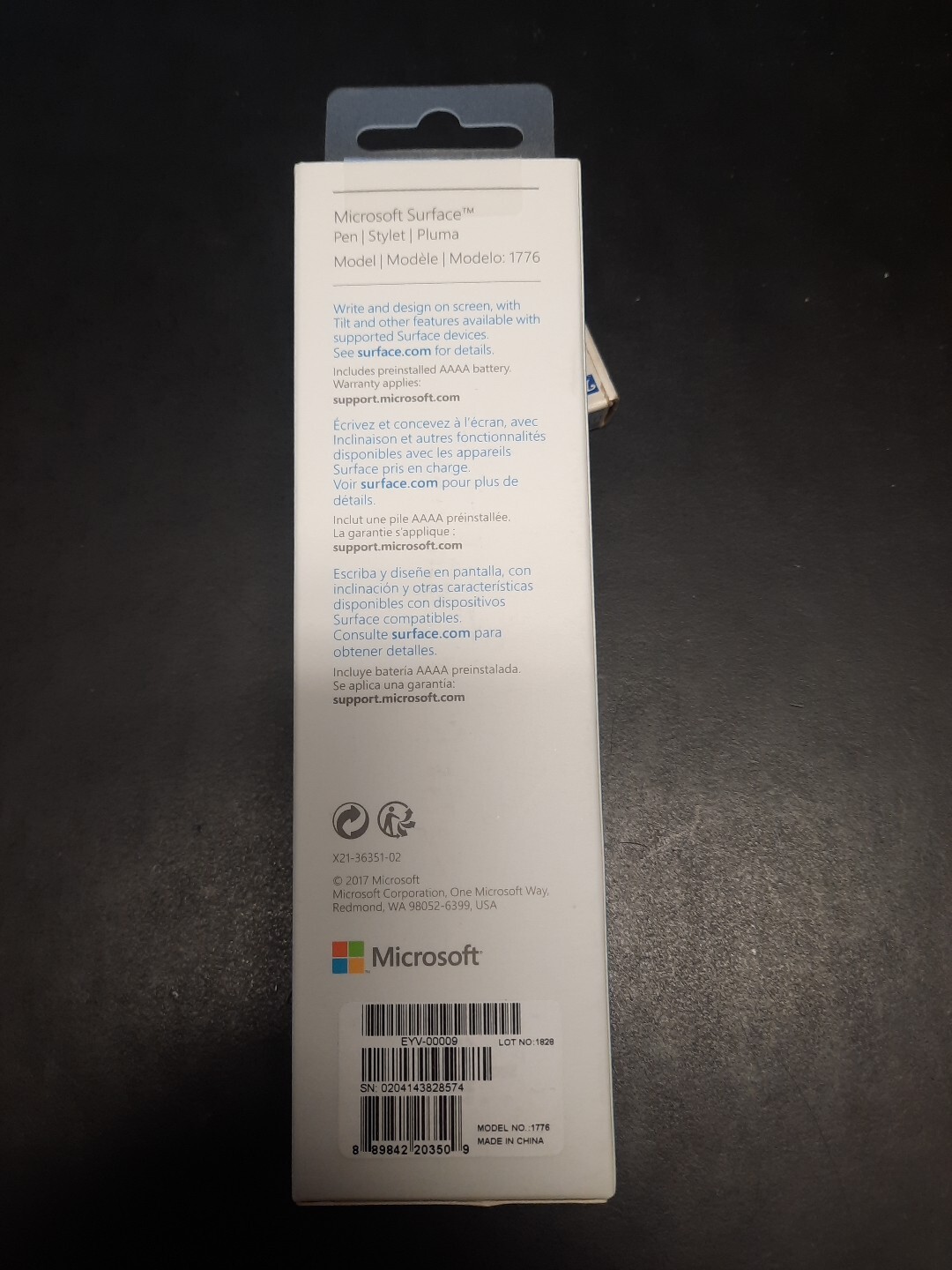 Microsoft Surface Pro 6 8th Gen 12.3″ Wi-Fi, 256GB, i7, 8 GB Black