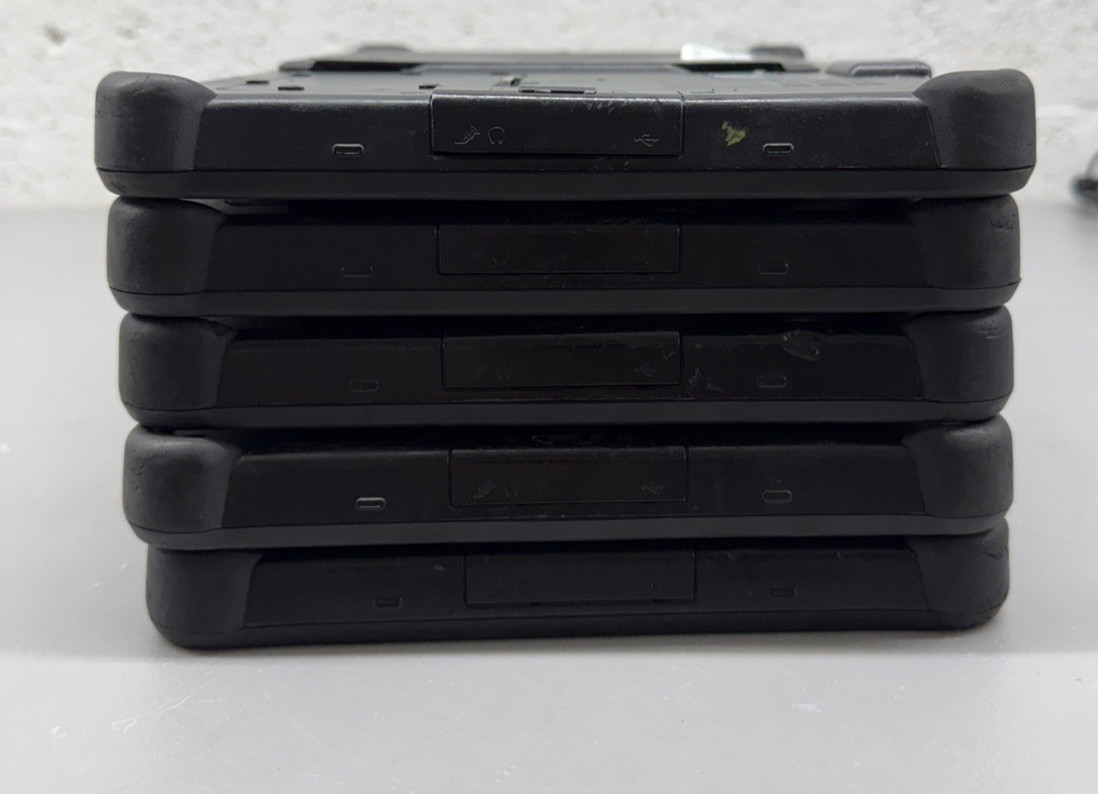 Lot of 5 Getac F110 G3 Rugged Tablet | Core i7-6600 | 8GB RAM | 128GB SSD |NO OS