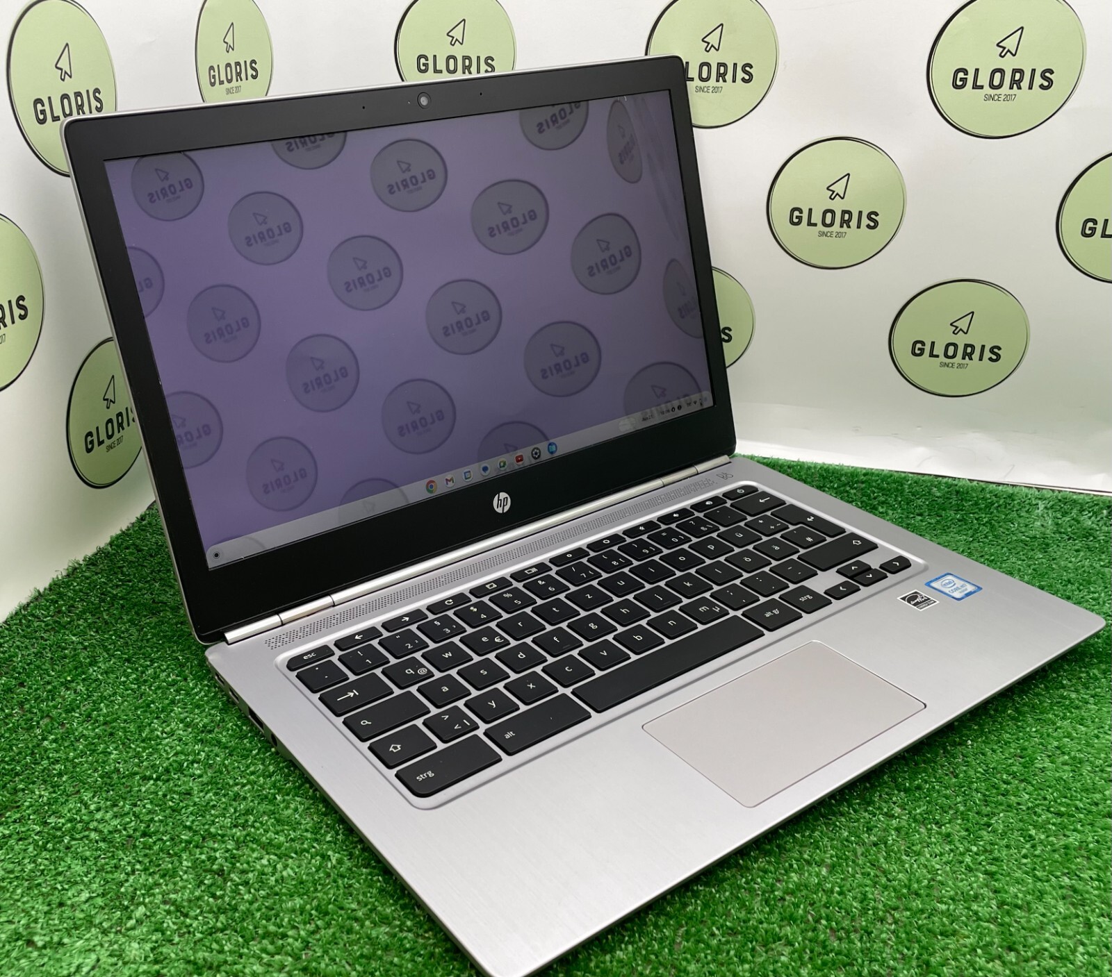 Used HP Chromebook 13 G1 Laptop Intel m7-6Y75 1.20GHz / 16GB RAM / 32GB SSD NT