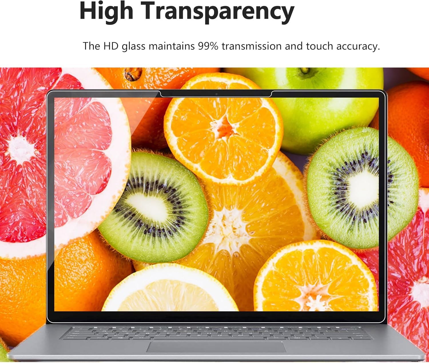Ultra-Thin Tempered Glass Screen Protector for 13″ Surface Laptop (2025) – 2 Pac