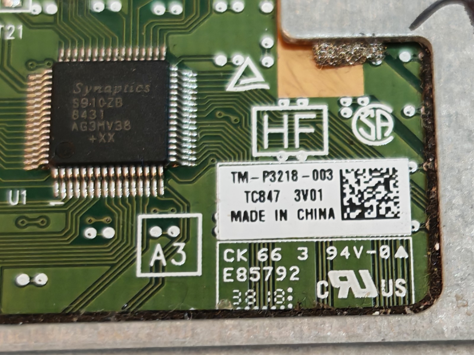 ACER A517-51 HELIOS 300 A515-41 A515-51 A515-56 A315-53 TOUCHPAD EC20X000B00