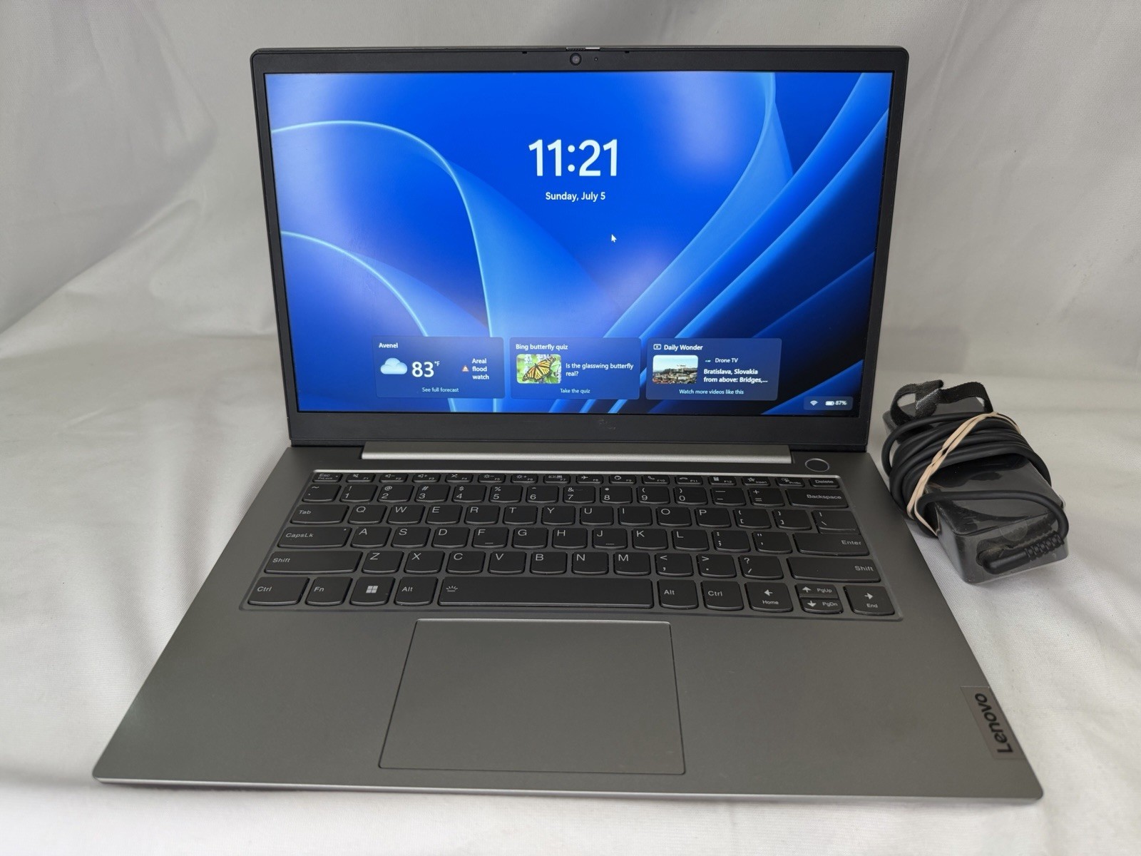 Lenovo ThinkBook 14 G4 ABA 14” Ryzen 5 5625U 16GB RAM 256GB NVMe SSD Win11Pro