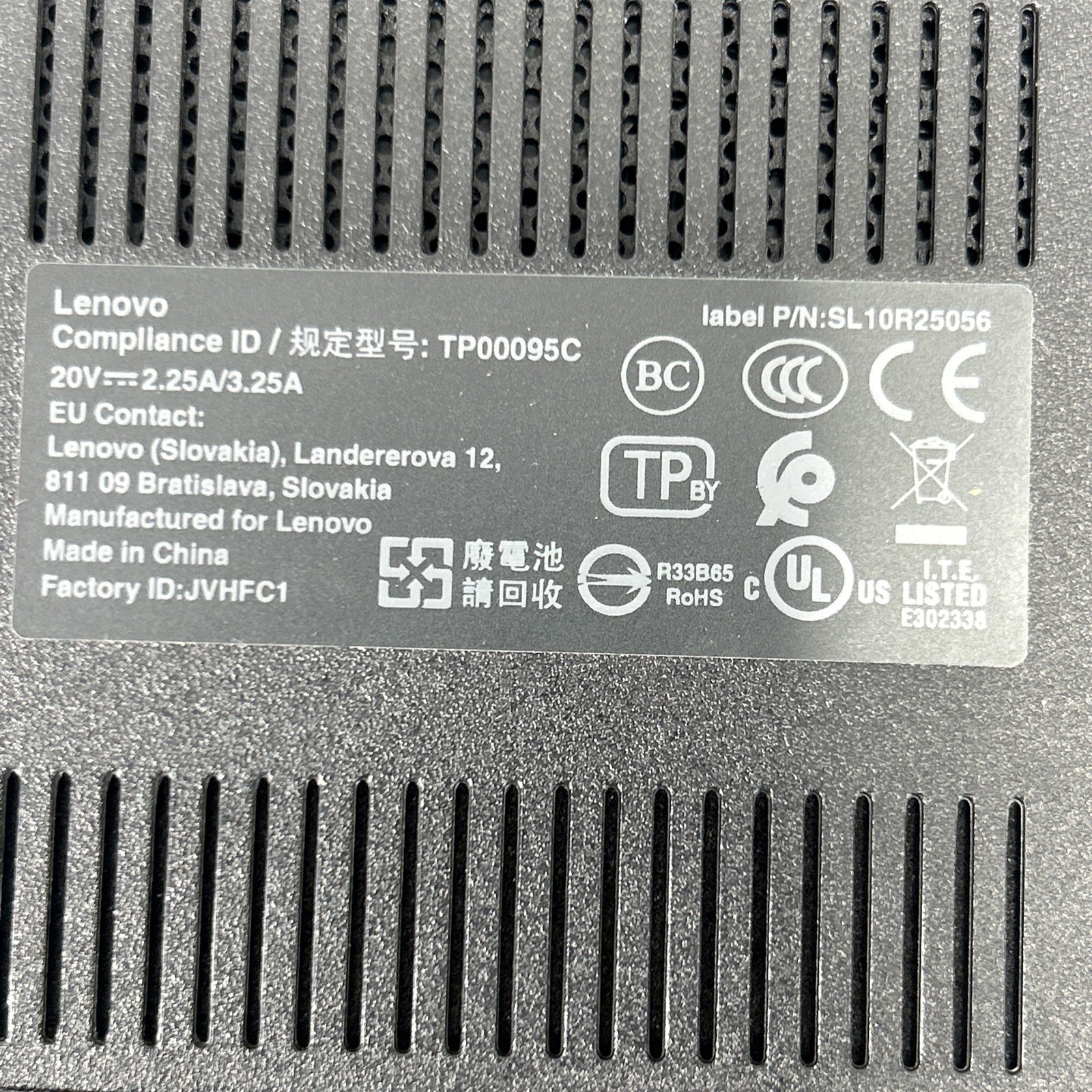 Lenovo ThinkPad E590 i5-8265U No RAM/SSD/WiFi/OS For PARTS