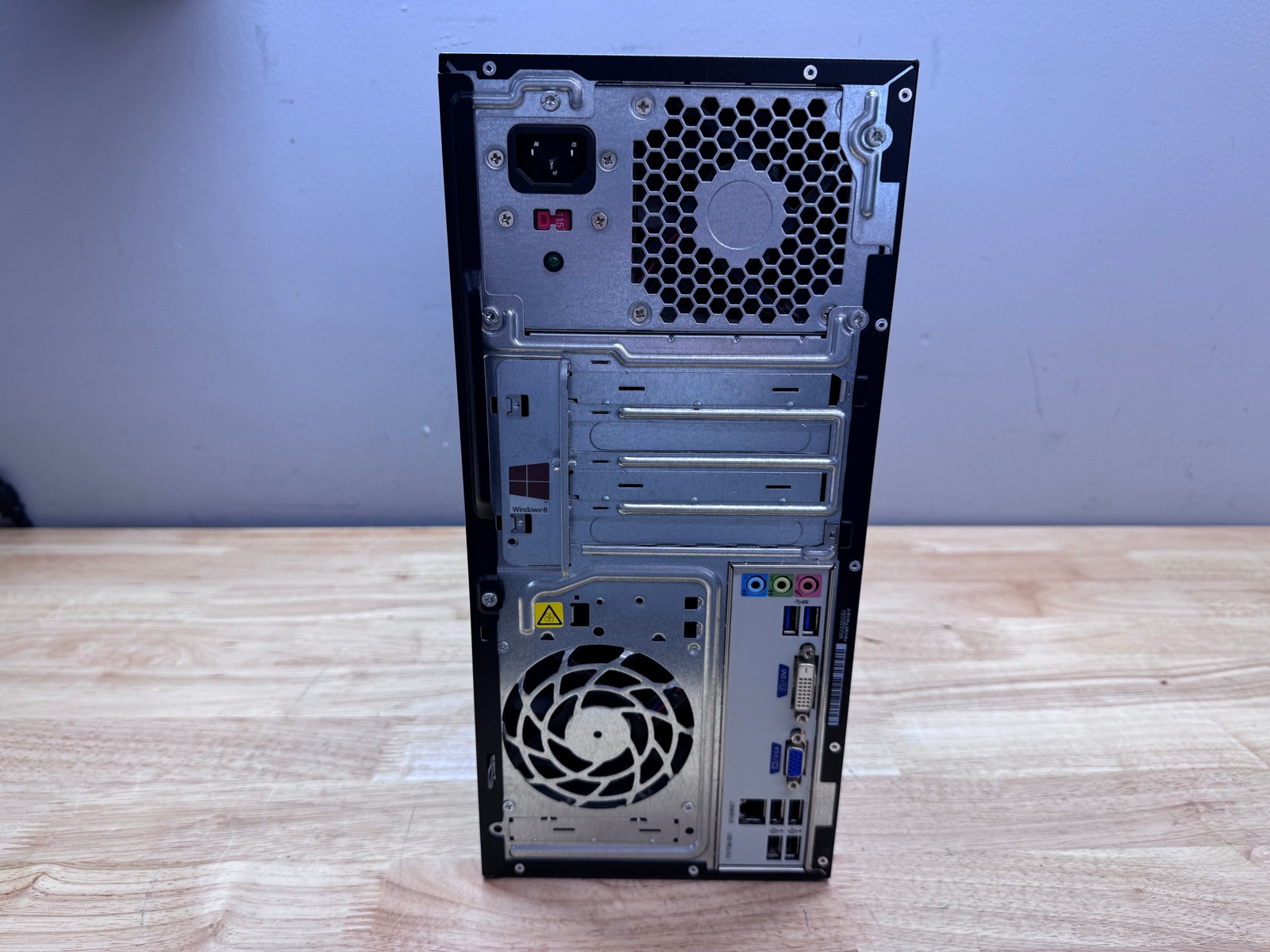 HP Pavilion 500 Desktop Computer Intel Core i3, 128GB SSD, 4GB RAM, W10