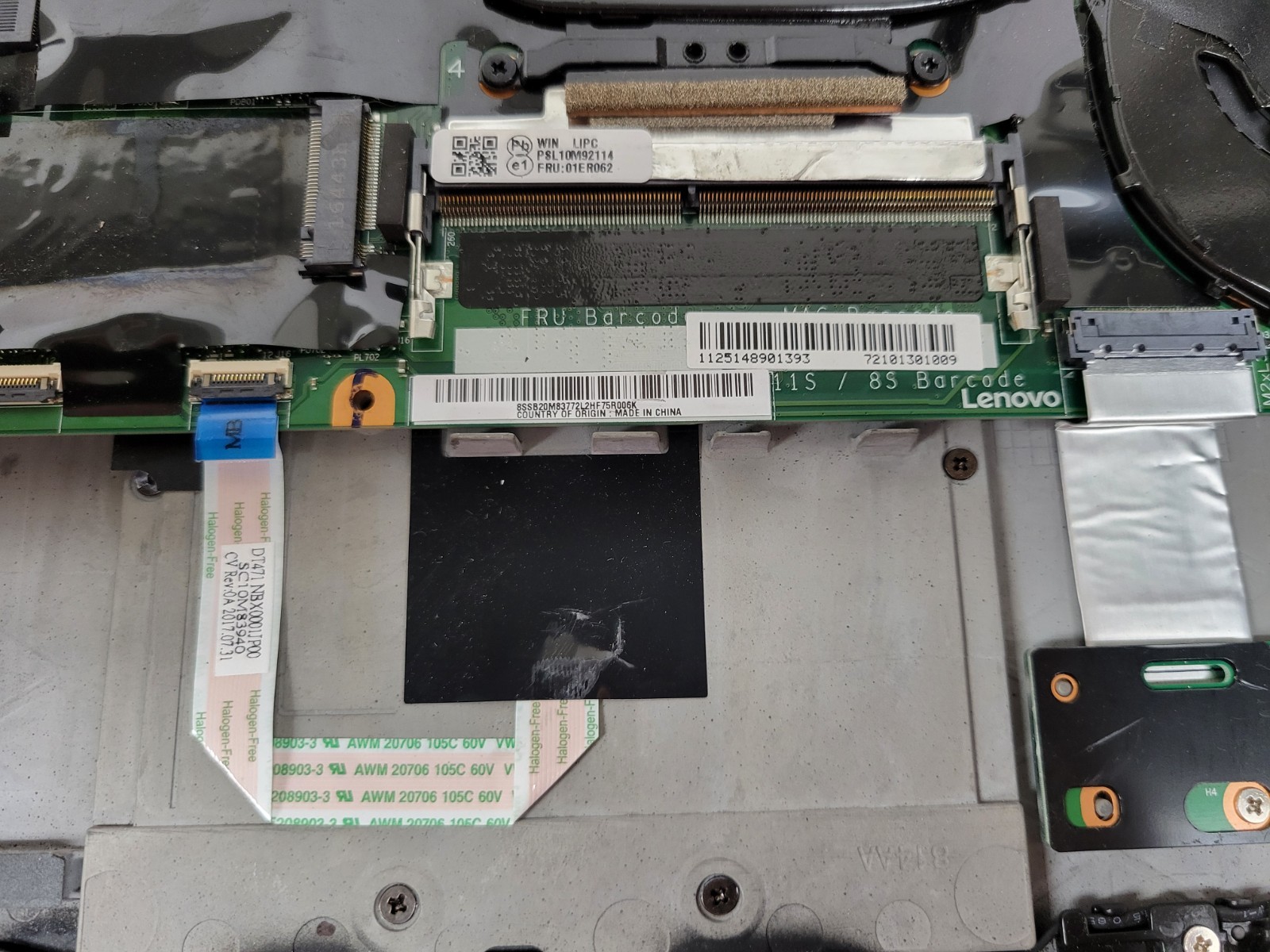 Lenovo ThinkPad T470S 14″ i5-7300U 4GB RAM *NO HDD/OS/COVER/BATT/AS IS* | LP522