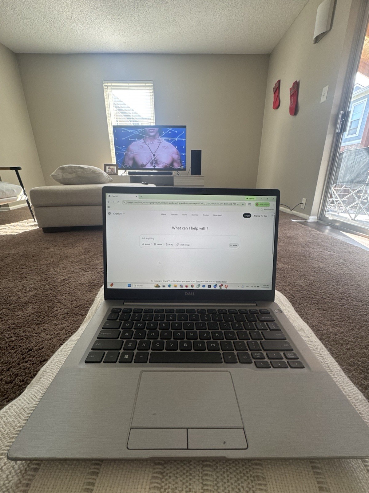 Dell Silver Notebook Laptop, Sleek Silver Design, Dell Brand Portable Computer