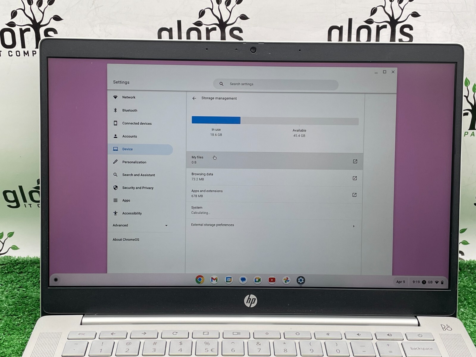 HP Pro c640 Chromebook Laptop Intel i5-10310U 1.70GHz / 8GB RAM / 64GB SSD