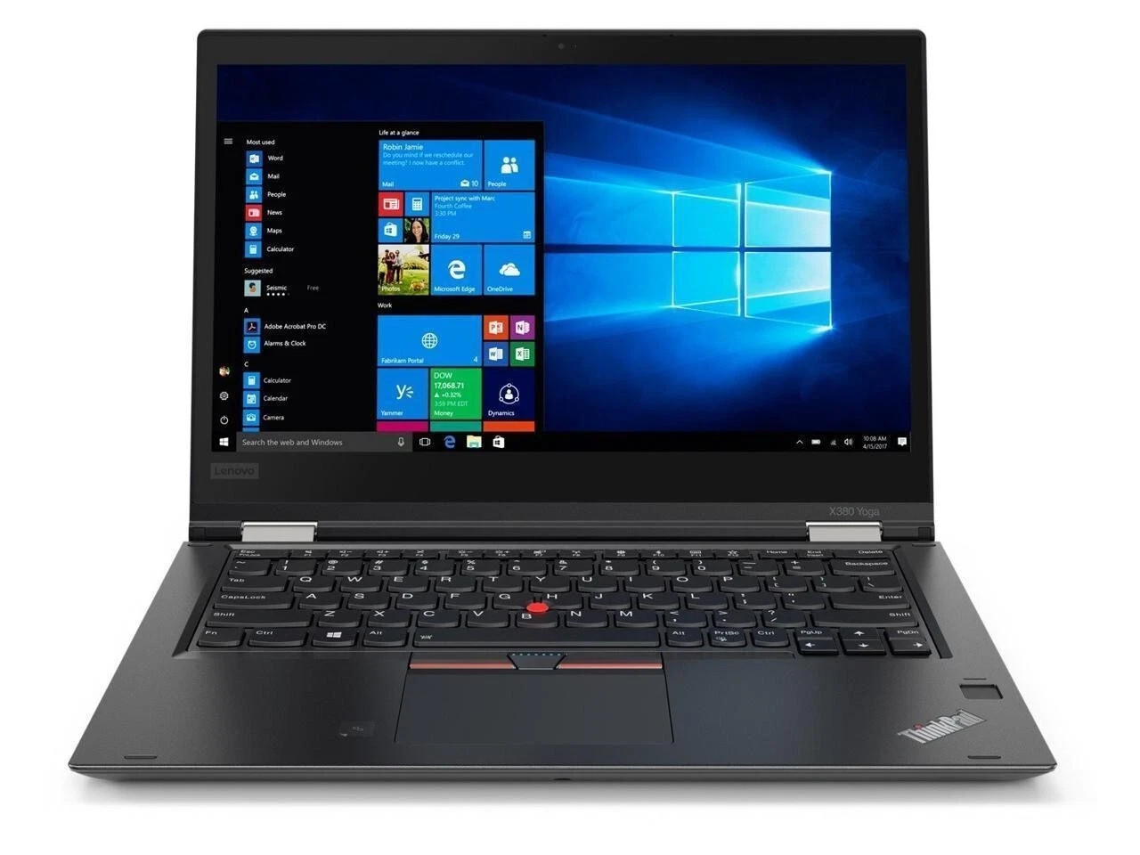 ThinkPad Yoga X380 2-IN-1 Touch i5-8350U 16GB 256GB 13.3″ FHD Win 11 Office 365