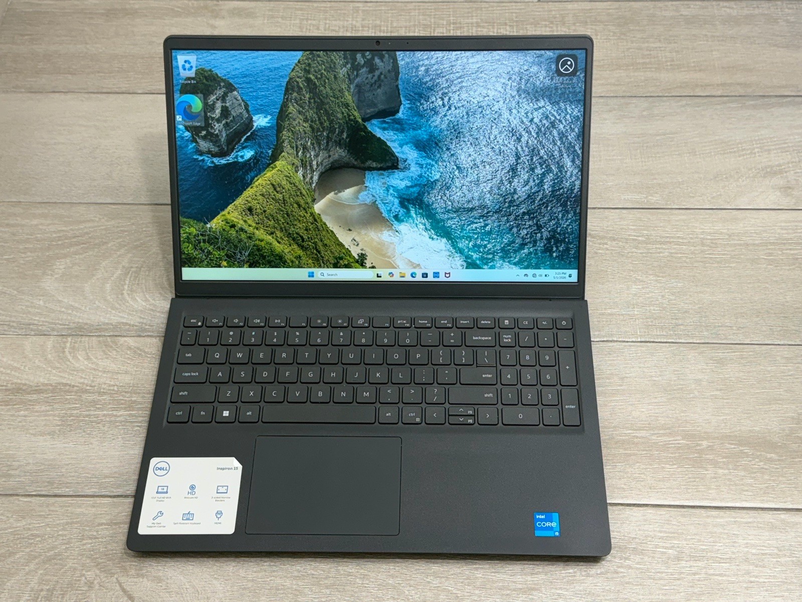 Dell Inspiron 15 3520 15.6″ Laptop Core i5-1235U 8GB RAM 256GB NVMe SSD WIN-11