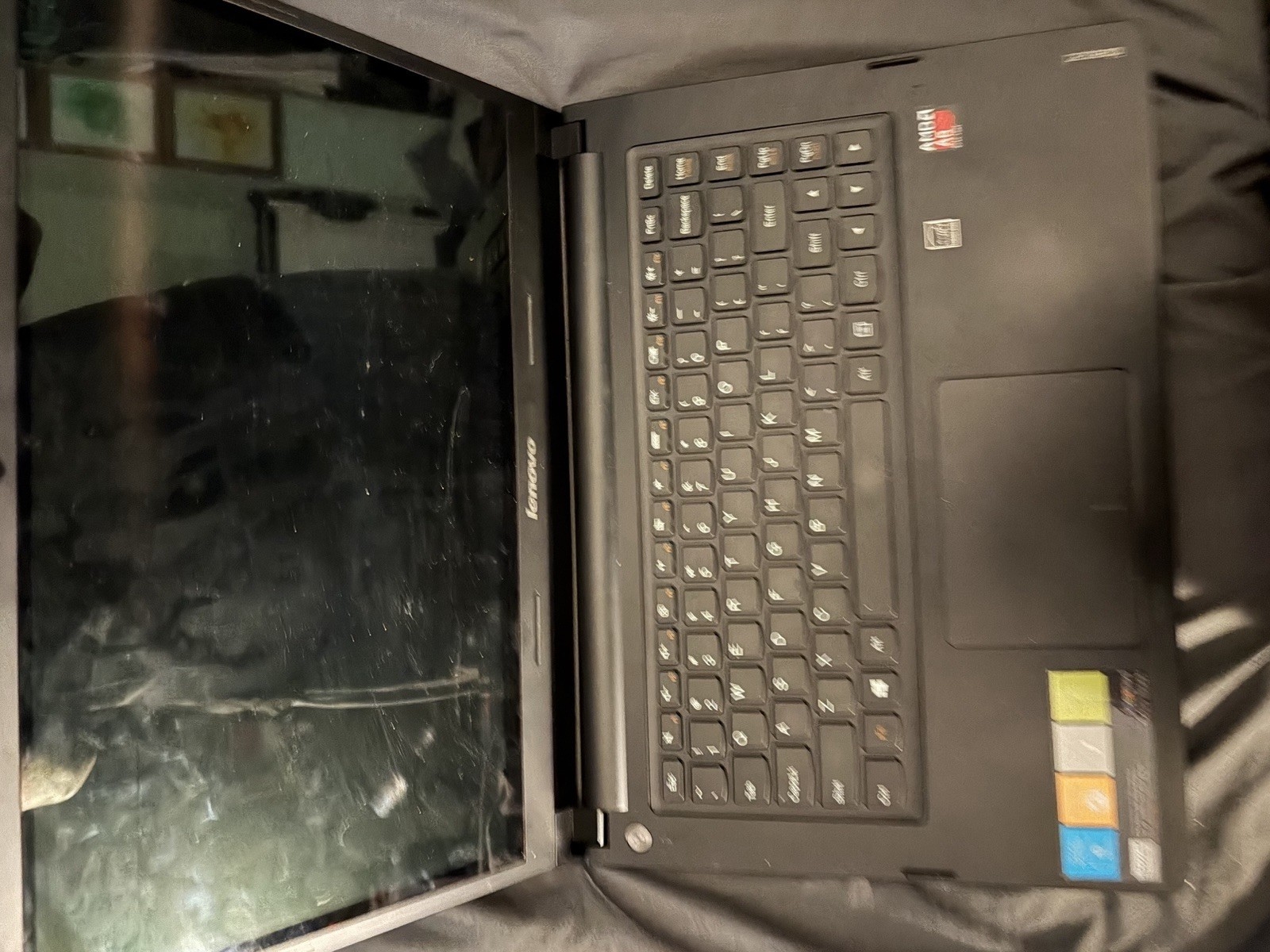 Lenovo Notebook Laptop G50-45 AMD A8 15.6in Radeon Black HDMI Wi-Fi Webcam