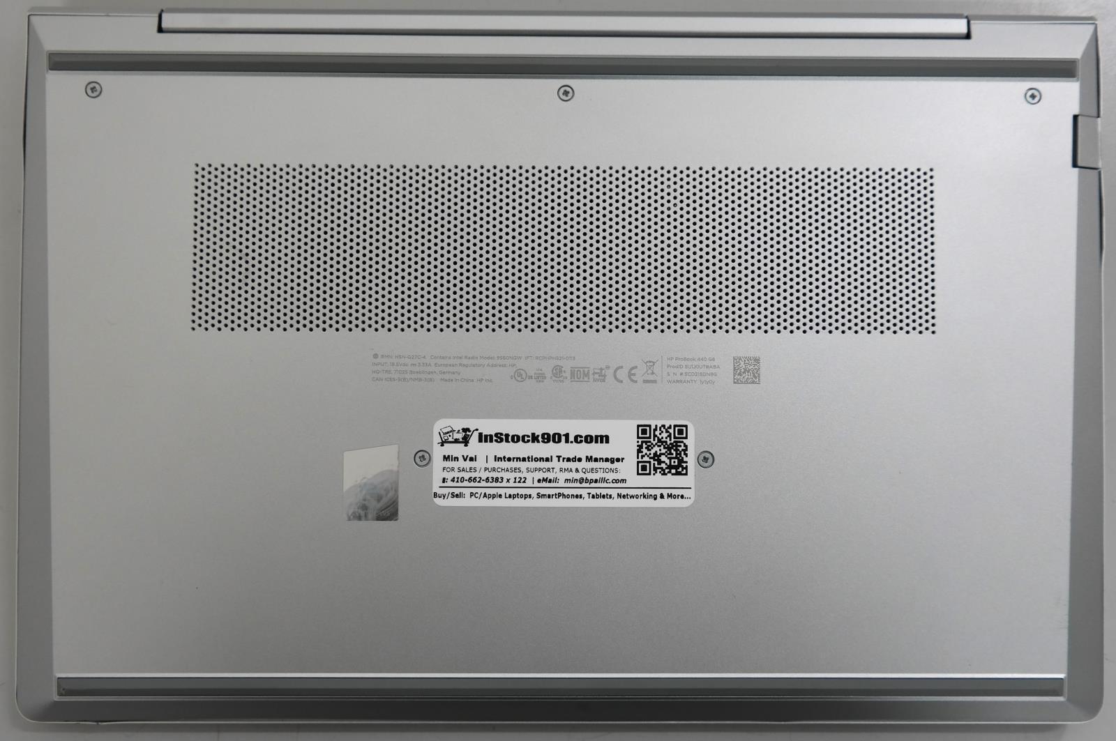 HP ProBook 440 G8 i5-1135G7 2.40GHz 8GB RAM 256GB SSD 14in FHD LINE ON SCREEN !!