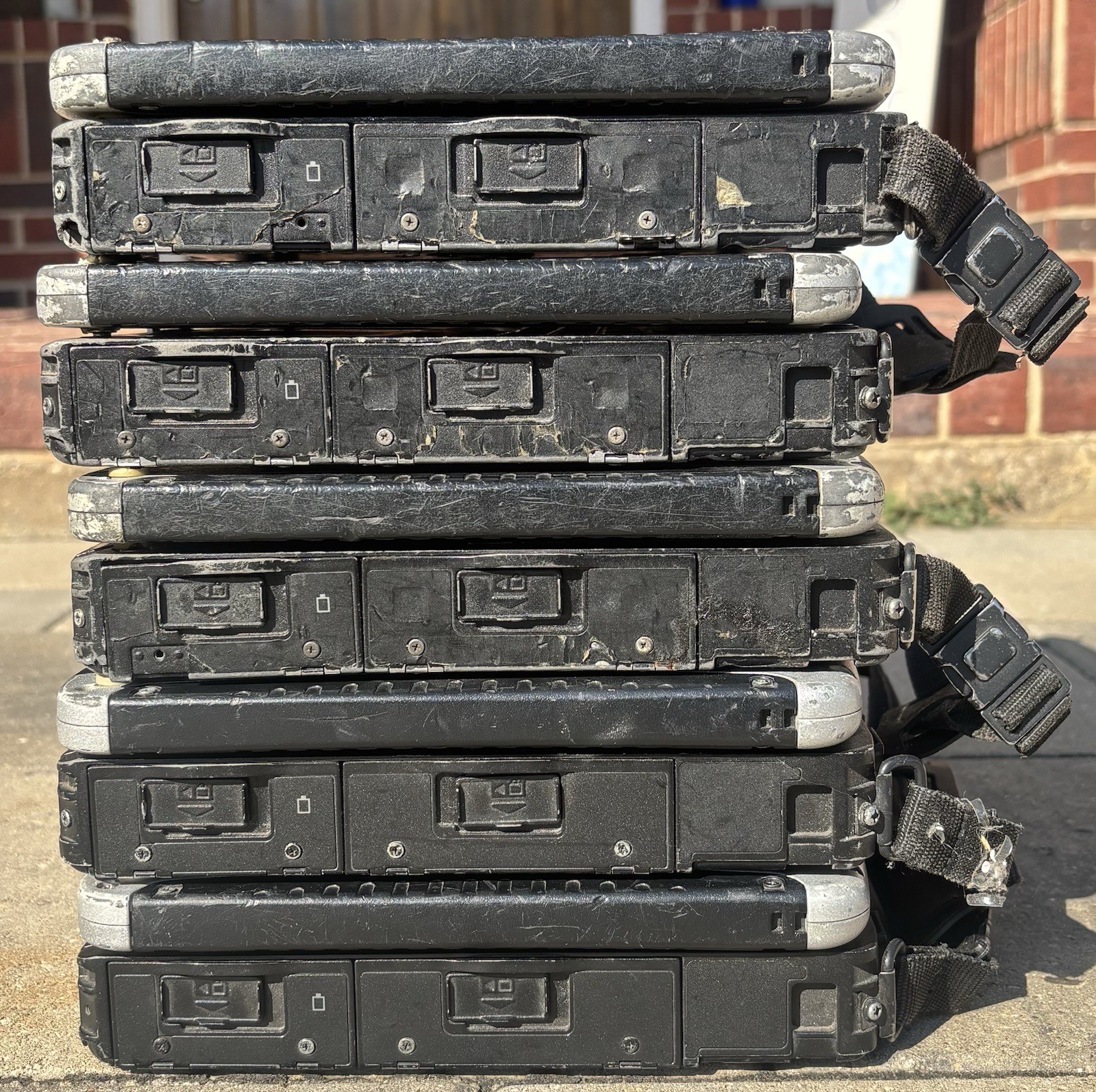 Lot of 5 Panasonic Toughbook CF-19 Parts Unit AS IS Boots to Bios No Caddy