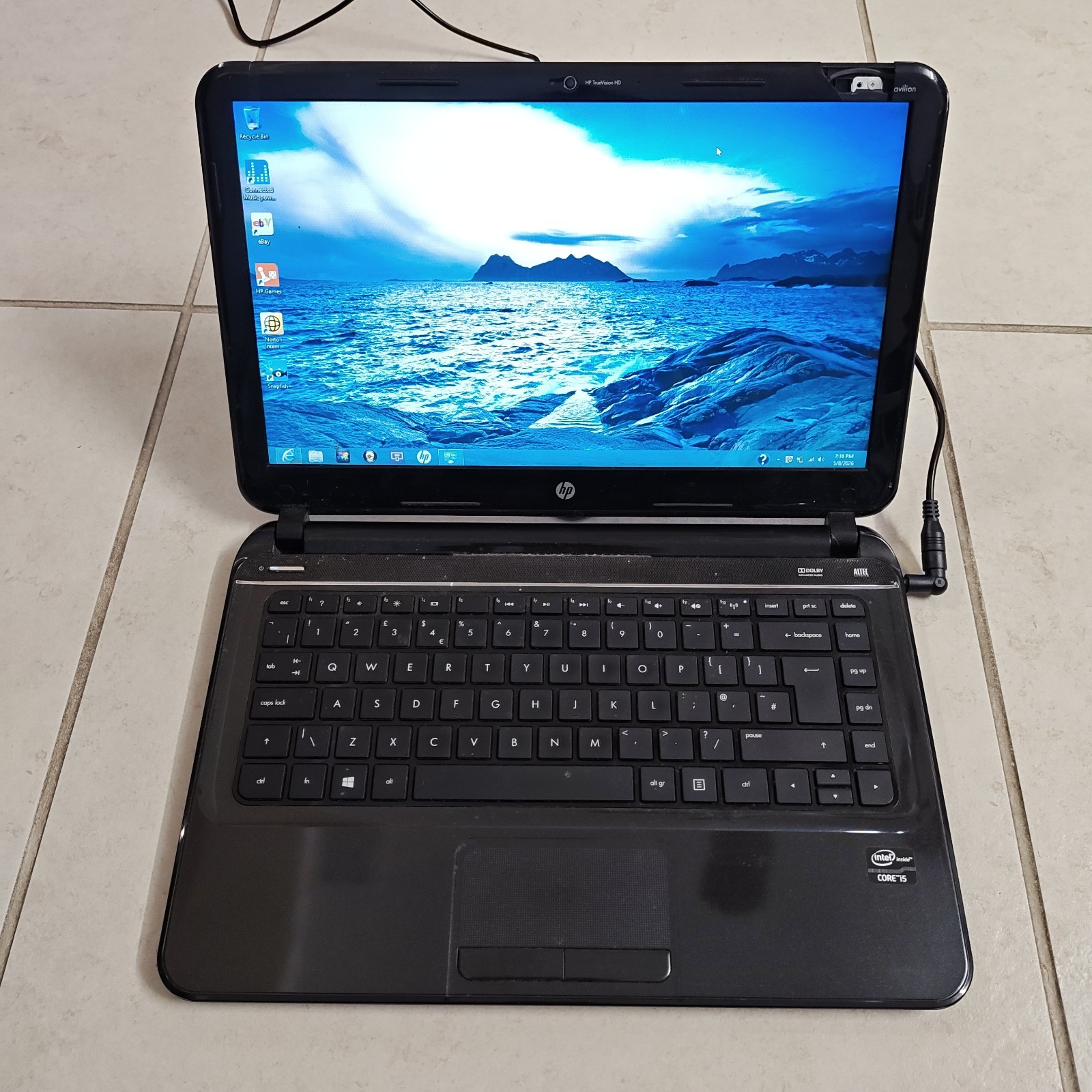 HP Pavilion 14″ ProtectSmart 14-b107sa Laptop – 1TB HDD/8GB RAM – *READ* #3479