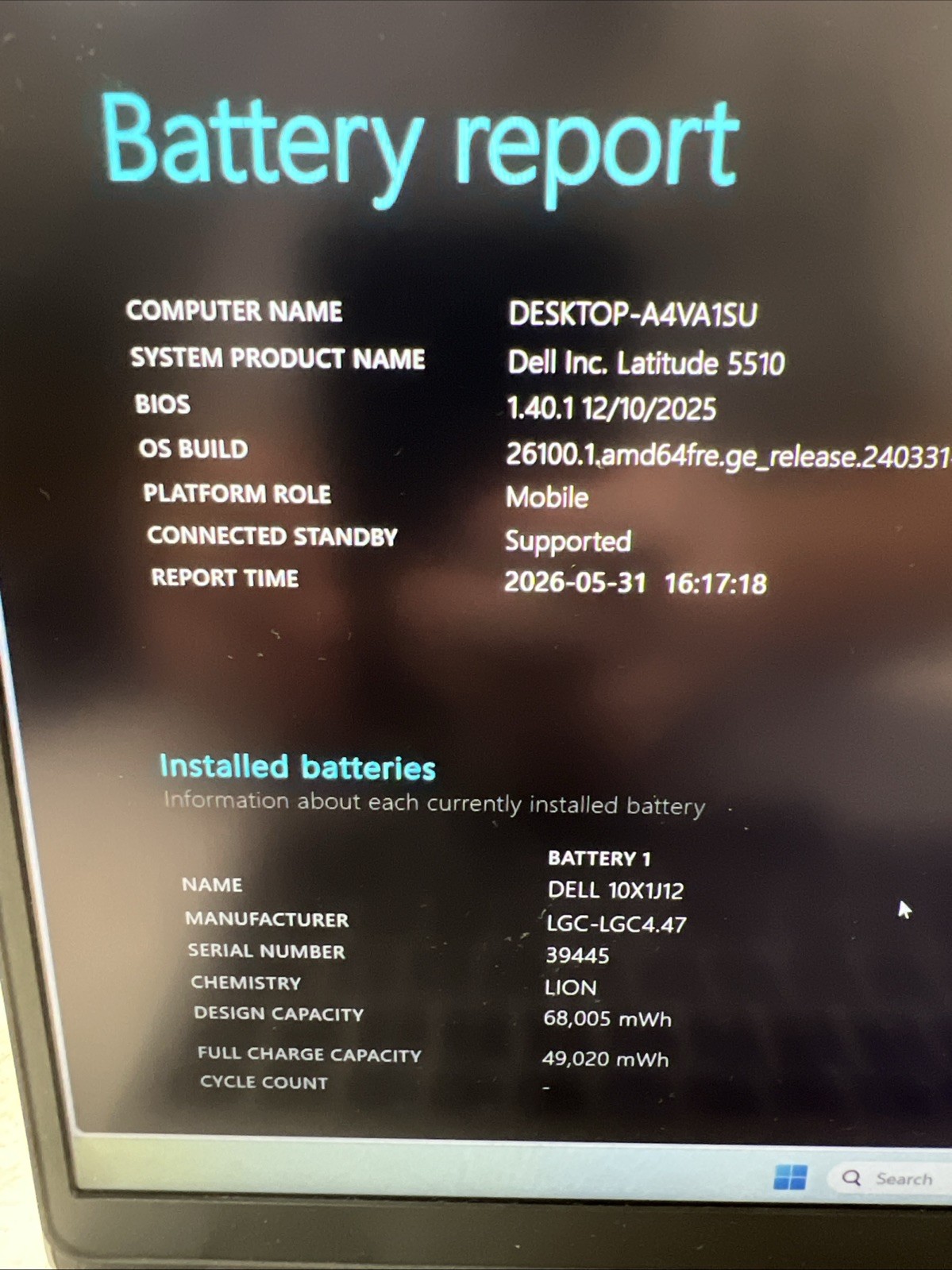 Dell Latitude 5510 i7-10610U 512GB NVMe SSD 16GB DDR4 Win11Pro G’teed