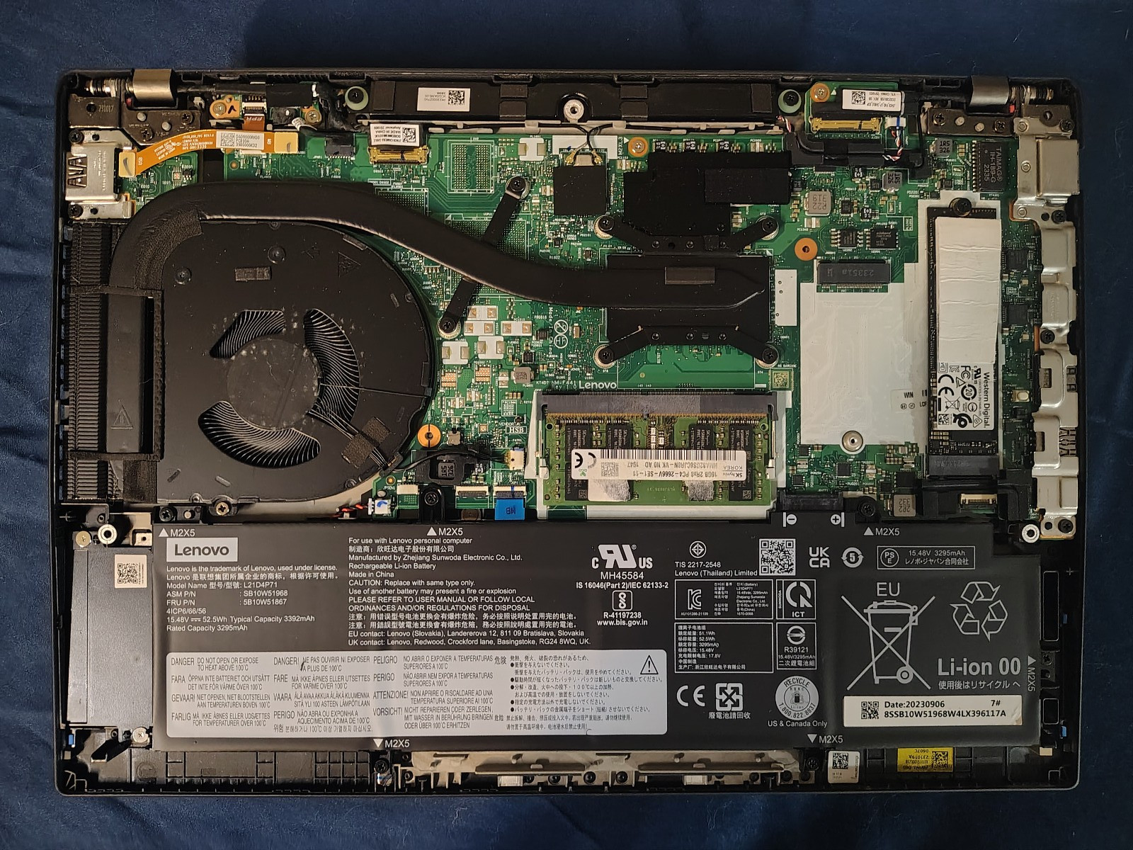 Thinkpad T14 Gen 4 | i5-1335U | 24gb RAM | 256gb NVME | W11 Pro (No Key)