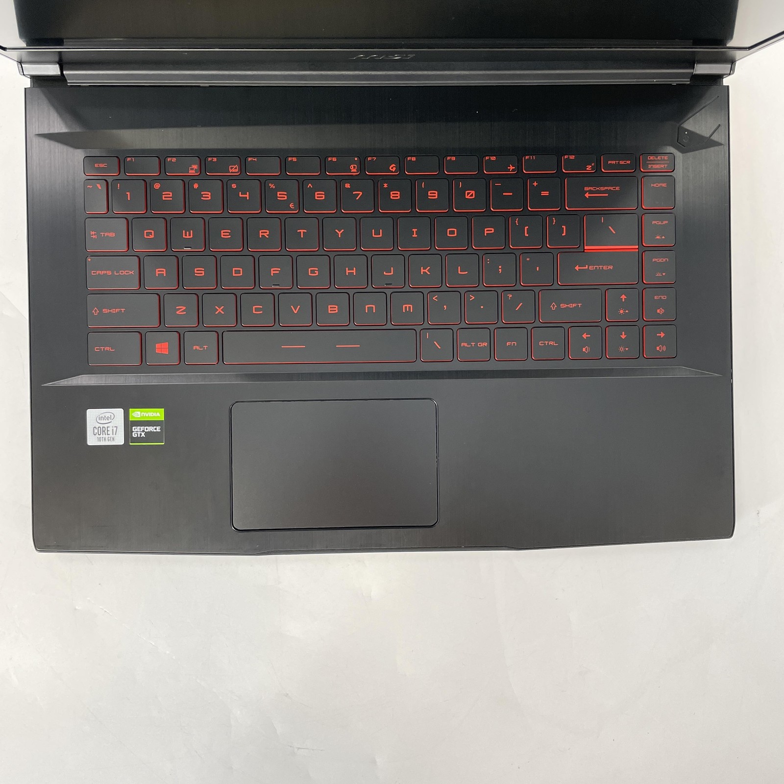 MSI Thin GF65 15.6 FHD i7-10750H 2.60GHz 16GB 1TB SSD GTX 1660 Ti BENT FRAME
