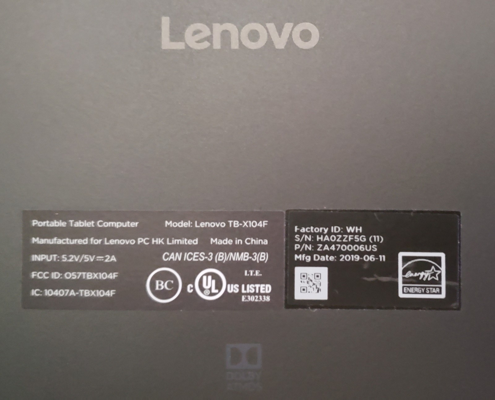 Lenovo Tab 10.1 LCD Touchscreen TB – X104F Android – Included Leather Case