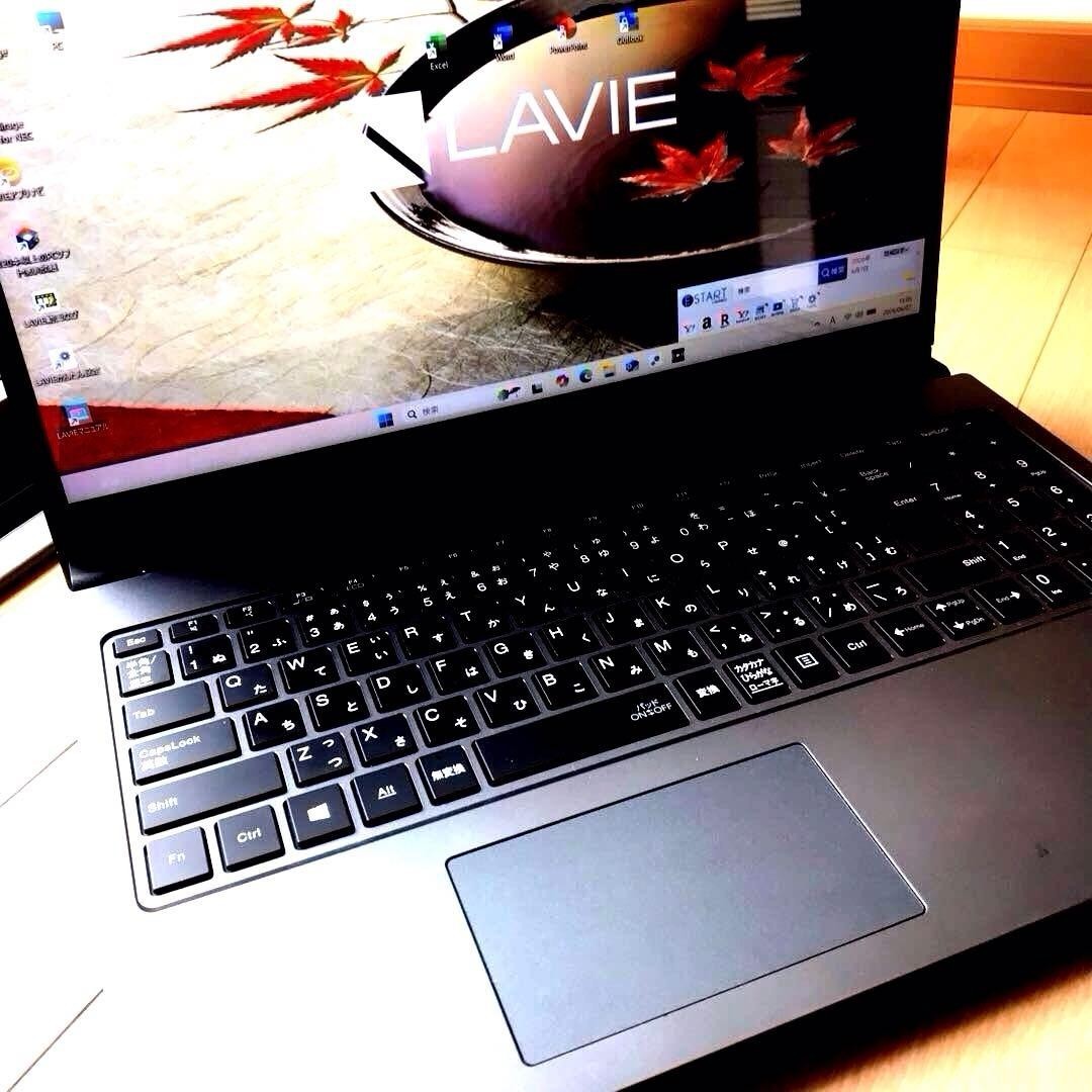 NEC LAVIE Note NEXT NX750NAB i7-8550U 16GB SSD500GB + HDD500GB 15.6″FHD Blu-ray