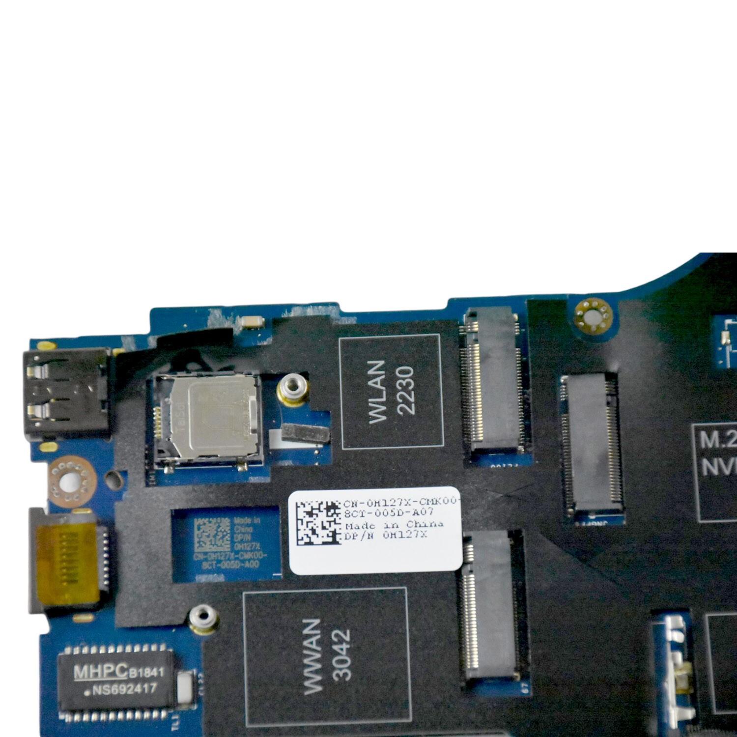 Dell Precision 7730 Motherboard Intel E-2176M 6-Core CPU 2.7GHz LA-F601P H127X