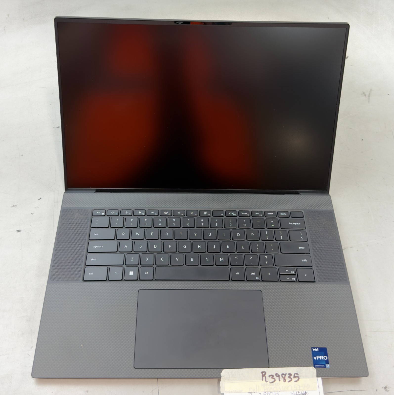 Dell Precision 5770 i7-1200H / 0GB RAM / RTX A2000 / NO SSD -RL6037