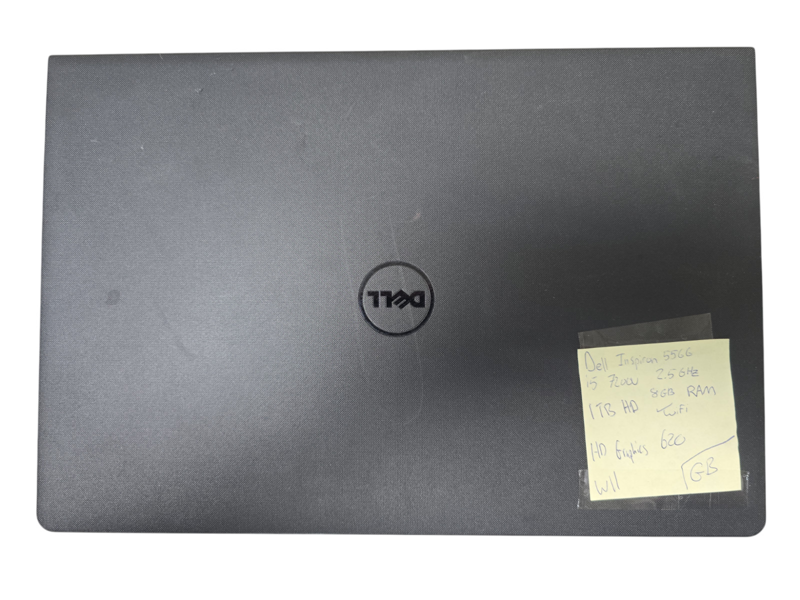 Dell Inspiron 5566 i5-7200U@2.5GHz 1TB HDD 8GB Ram Win 11 Tested