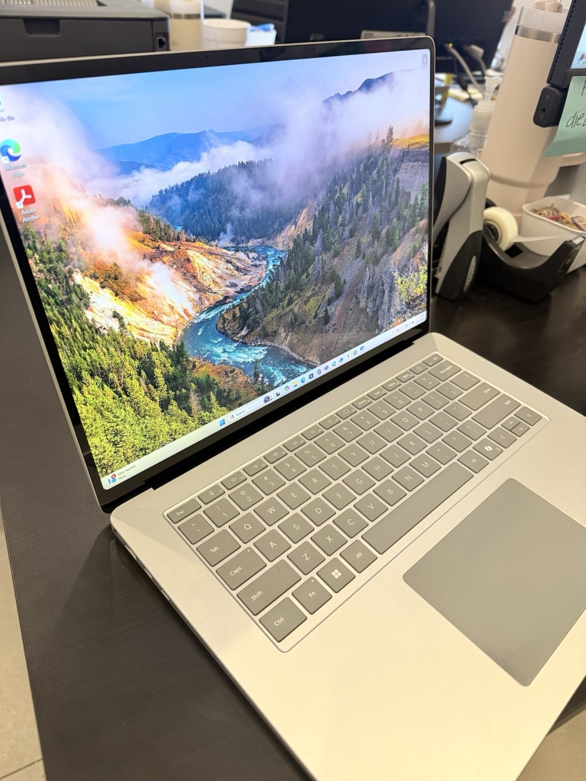 Microsoft Surface Laptop 15″ Copilot+ PC Snapdragon X Elite 16GB 256GB Platinum