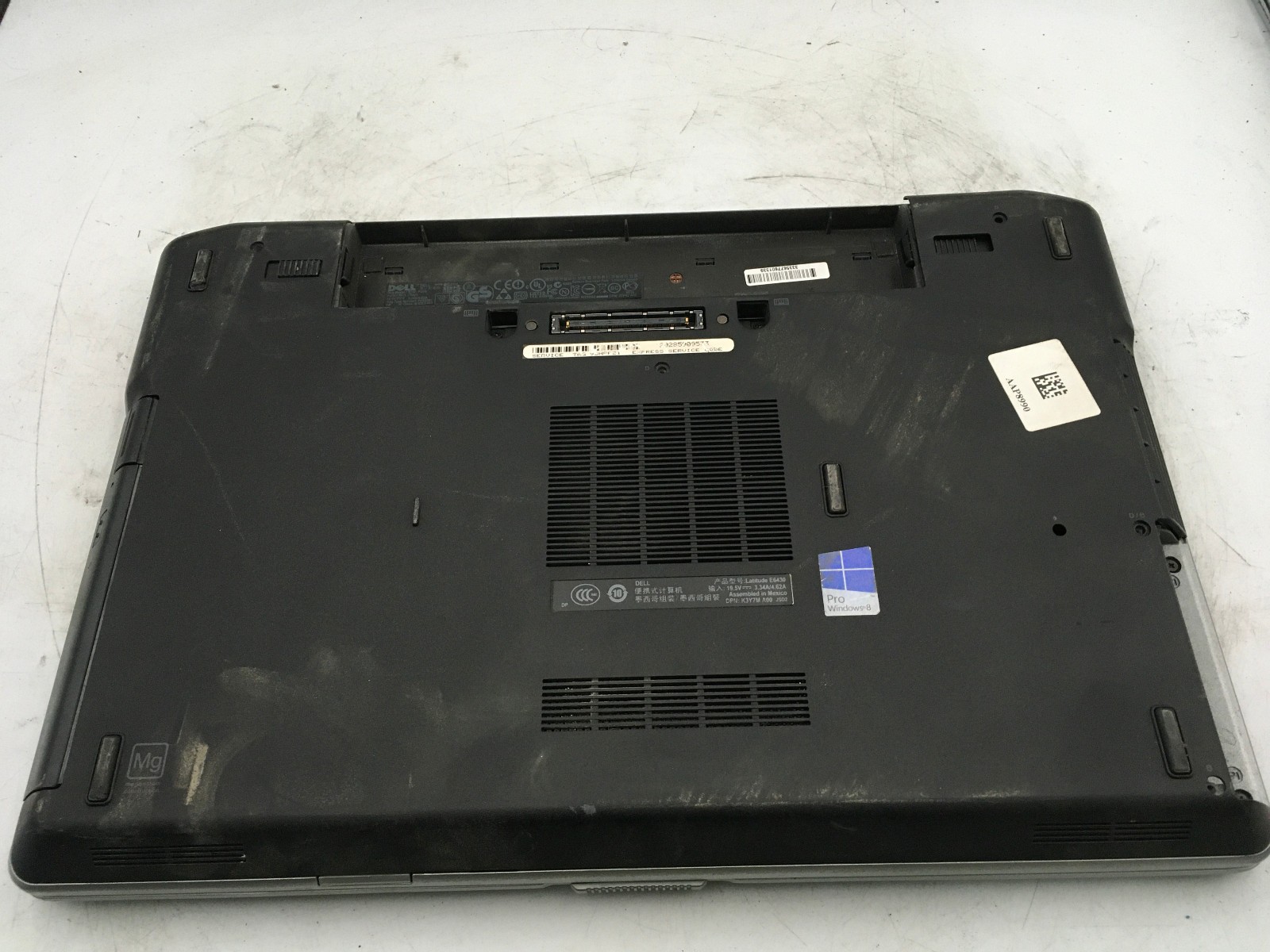 DELL LATITUDE E6430 – FOR PARTS/NO BOOT – INTEL i5-3340M – NO RAM – READ DESC-BB