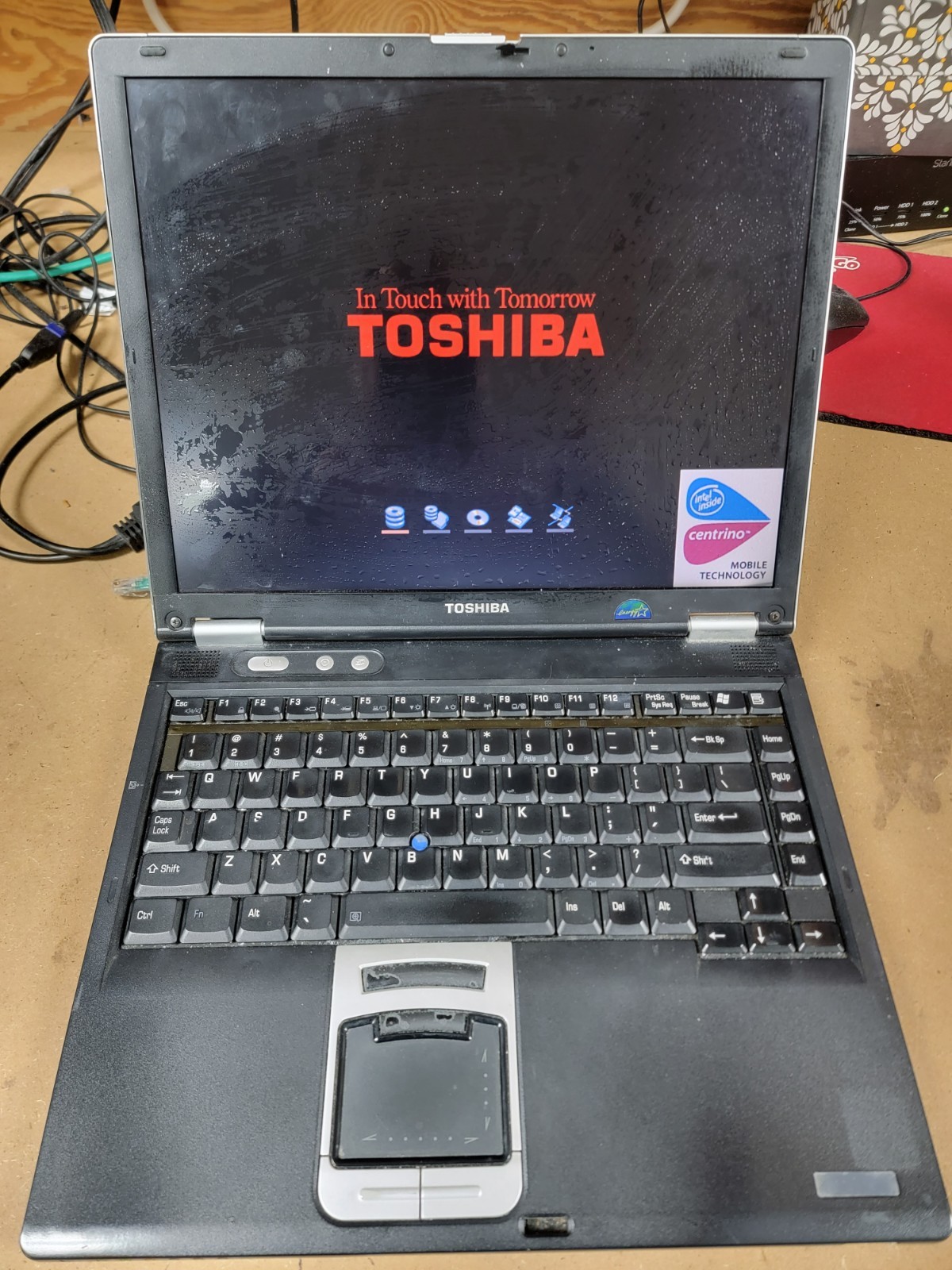 TOSHIBA TECRA M3-S331 – NO HDD – NO BATTERY – PARTS OR REPAIR