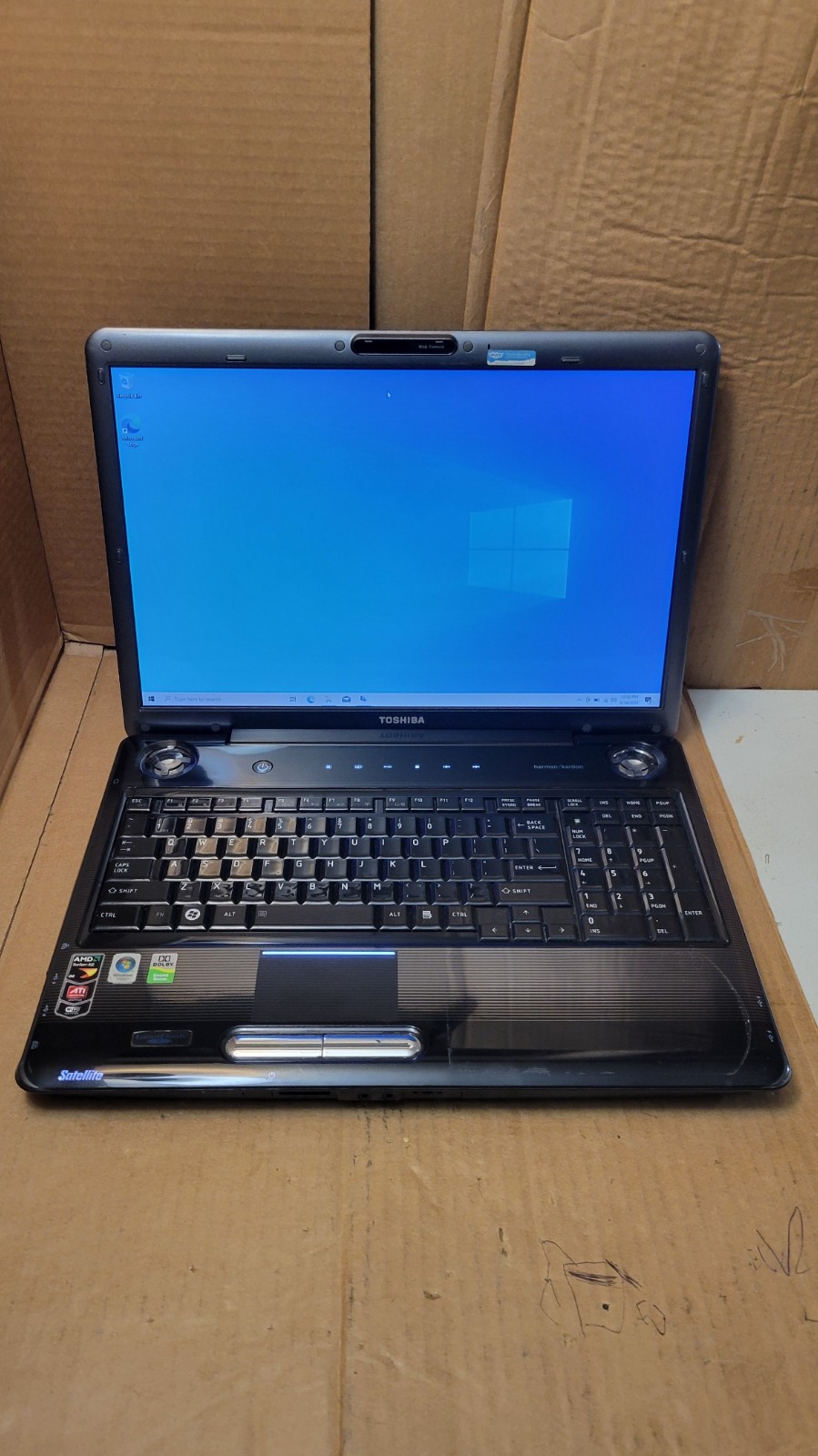 Toshiba Satellite P305D-S8828 Laptop | AMD Turion X2 RM-70 | 3GB Ram | Win 10