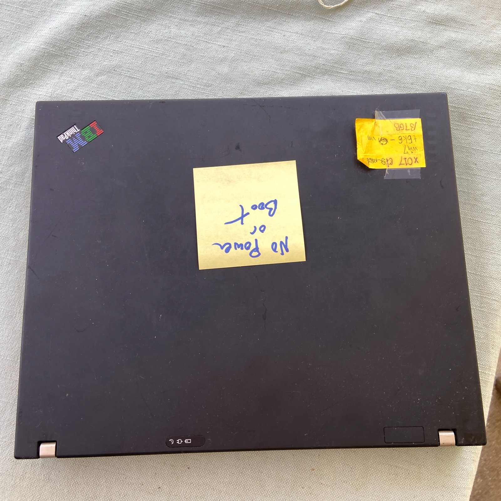 IBM Lenovo ThinkPad T60 15” Laptop Intel Centrino T2400 1.83GHz 1GB Parts Lot 2