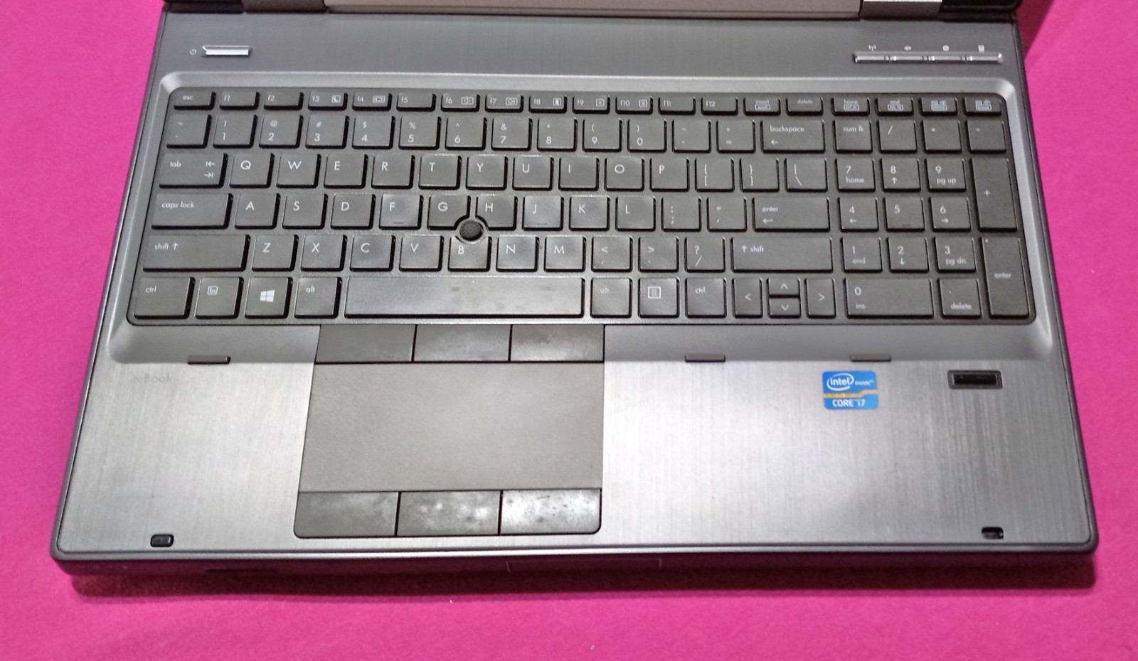 HP 8560w Elitebook laptop I7-2760qm 2.4-3.5Ghz 16GB ram 500GB NVIDIA K2200M