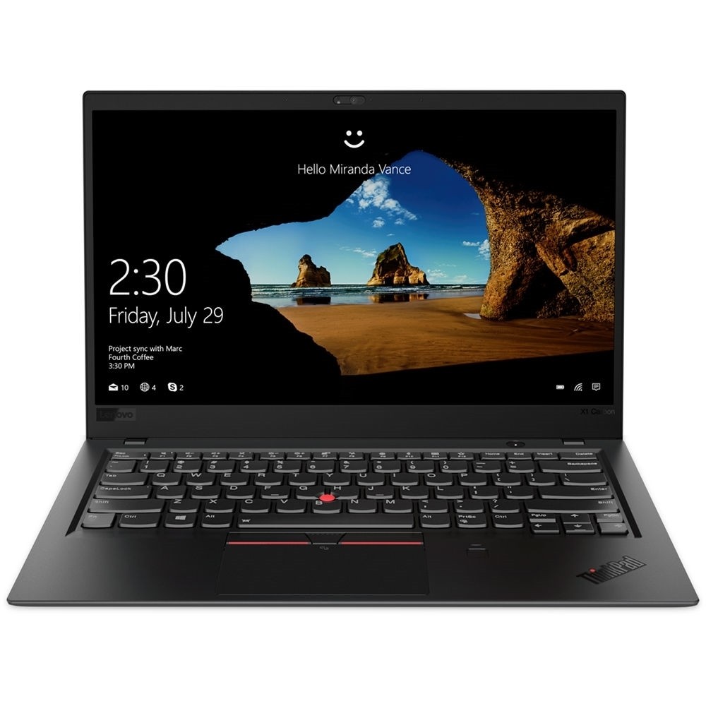 Lenovo ThinkPad X1 Carbon Gen 6 14″ 16GB 512GB SSD I7-8650U WIN10P, Black