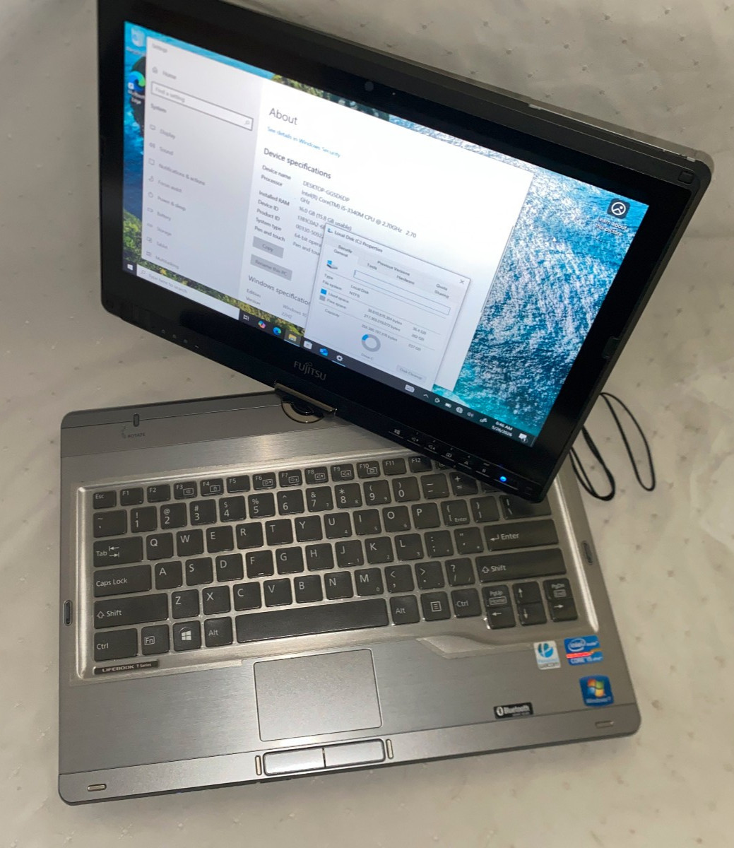 Fujitsu Lifebook T902 Touchscreen Notebook i5-3340M, 16GB RAM, 250GB SSD