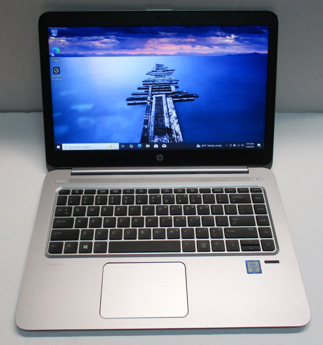 HP Elitebook Folio 1040 G3 14″ i7-6600U 2.6GHz 8GB 256 GB SSD/ W10 Pro
