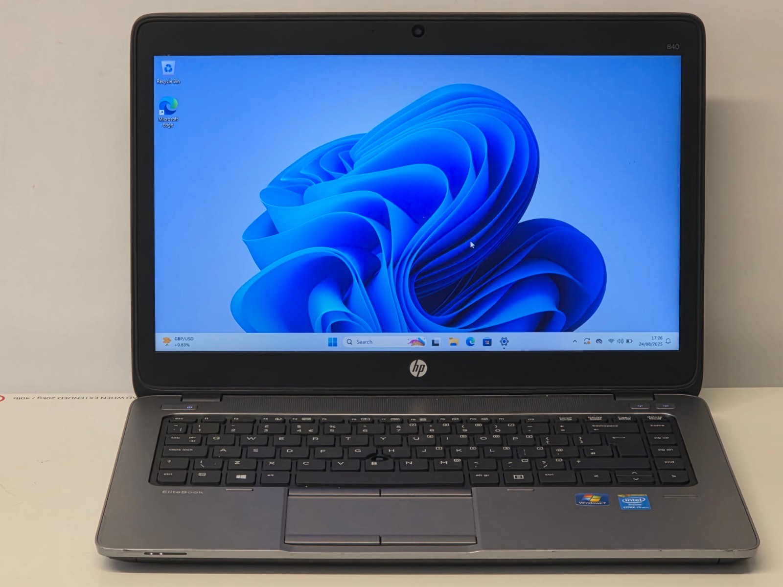 HP ELITEBOOK 840 G1 LAPTOP 14″ 4th GEN i5-4200U 8GB 240GB SSD WINDOWS 11 PRO