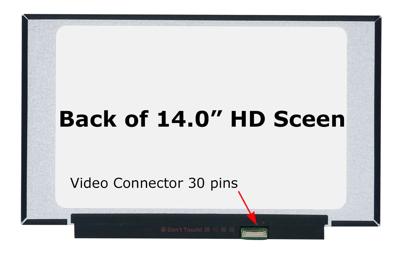 SCREENARAMA N140BGA-EA4 REV.C2 HD 1366×768 Matte Laptop Screen Replacement