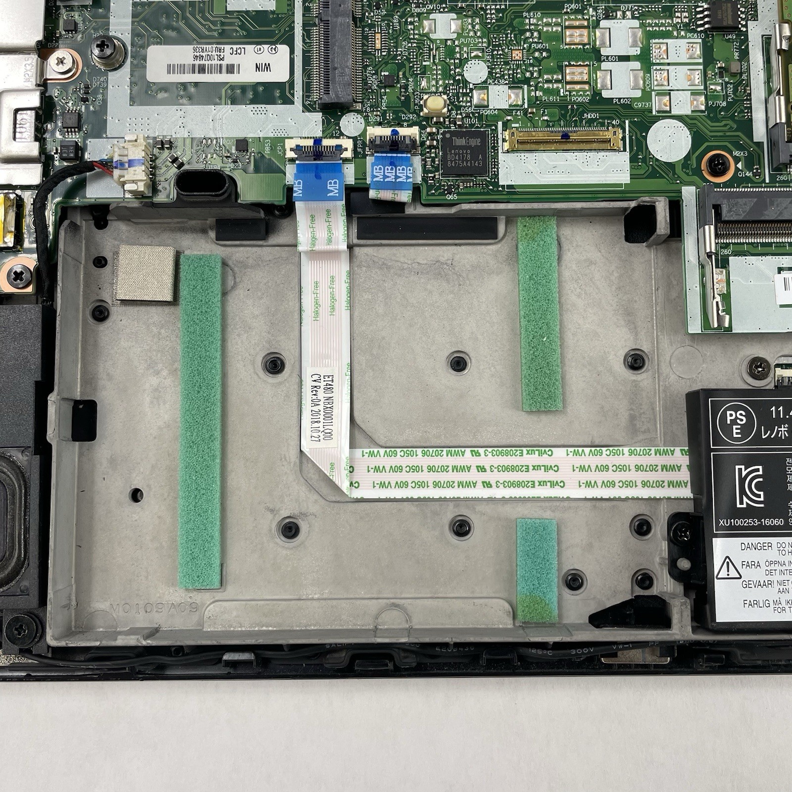 Lenovo ThinkPad T480 14″ i5-8350U 1.70 GHz 8 GB RAM No SSD/OS/AC – Bad Bottom