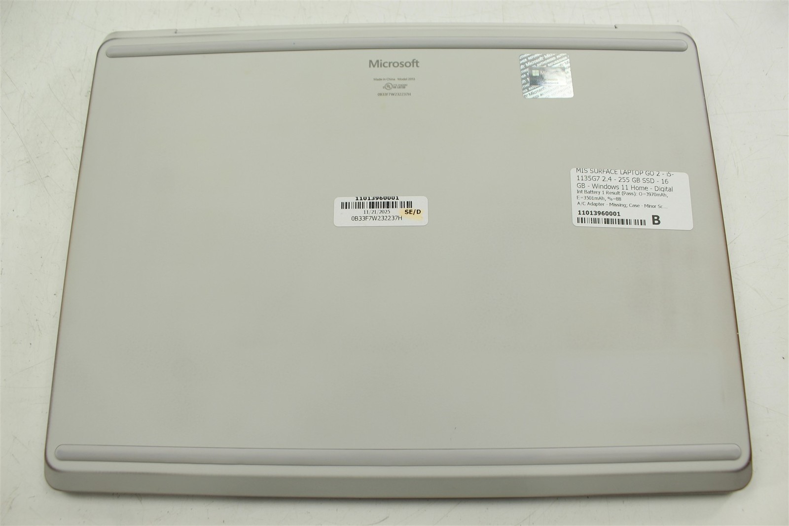 Microsoft Surface Laptop Go 2 2013 12.4″ i5-1135G7 256GB SSD 16GB RAM W11H