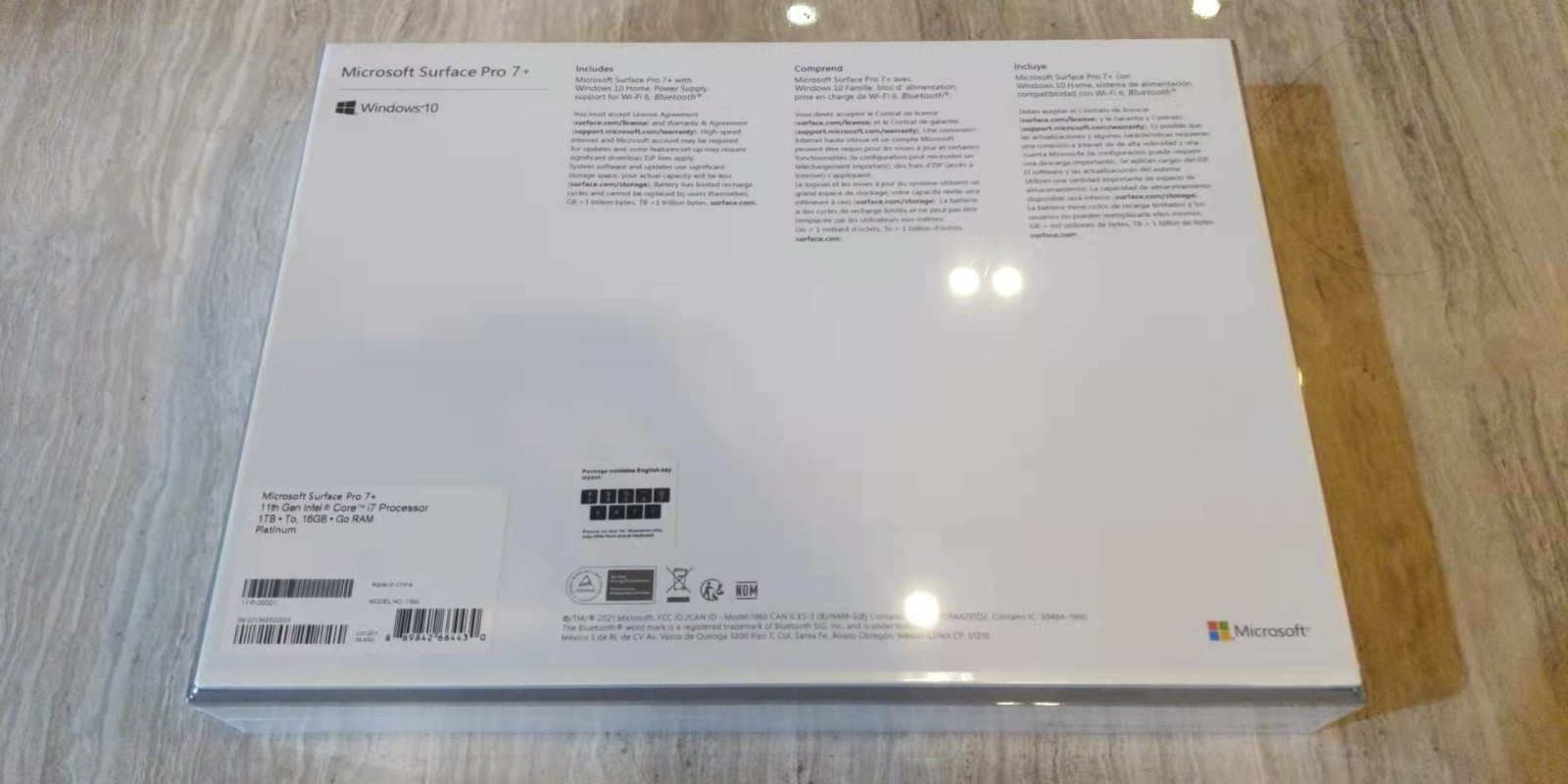 New Microsoft Surface Pro 7+ Plus 12.3″ i7-1165G7 16GB 512GB Touchscreen Tablet