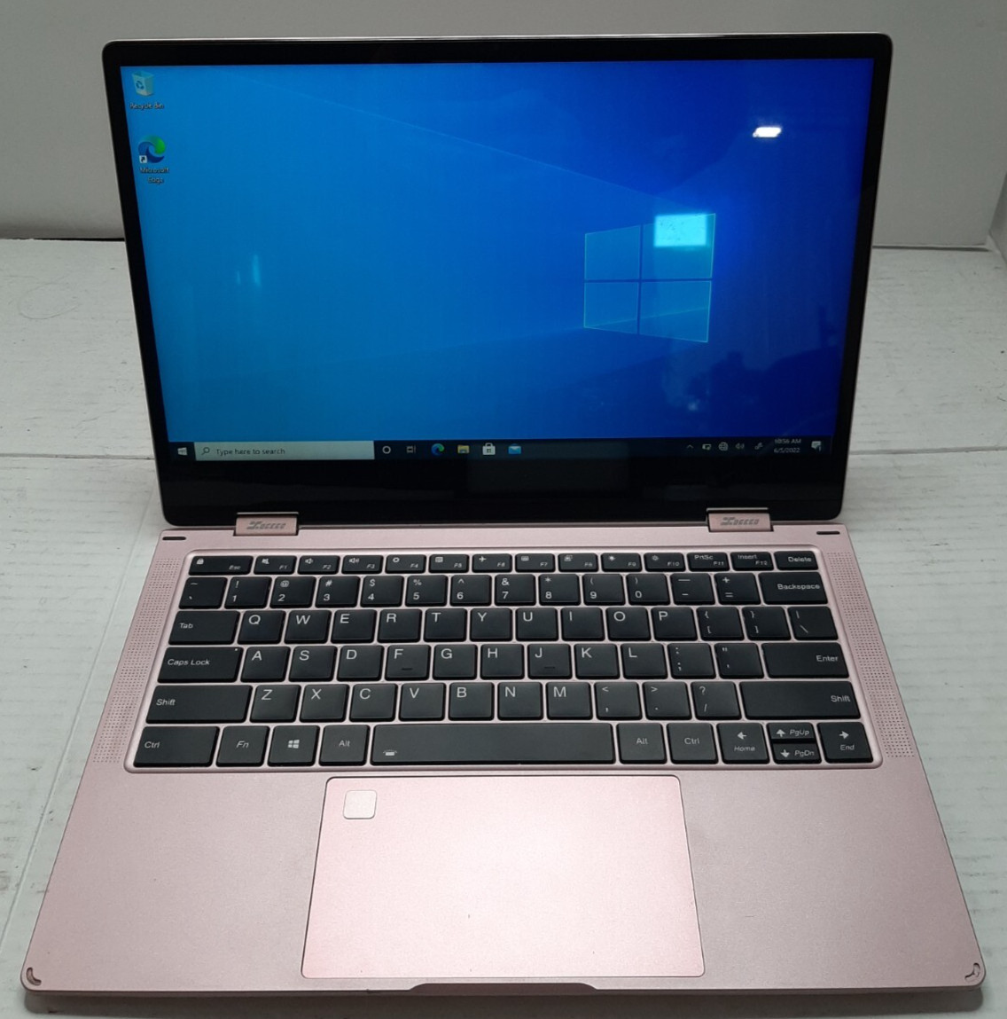 PINK OGEGO Laptop 13.3″ Snapdragon 850 2.96GHz 8GB RAM 256GB SSD Win10 #97