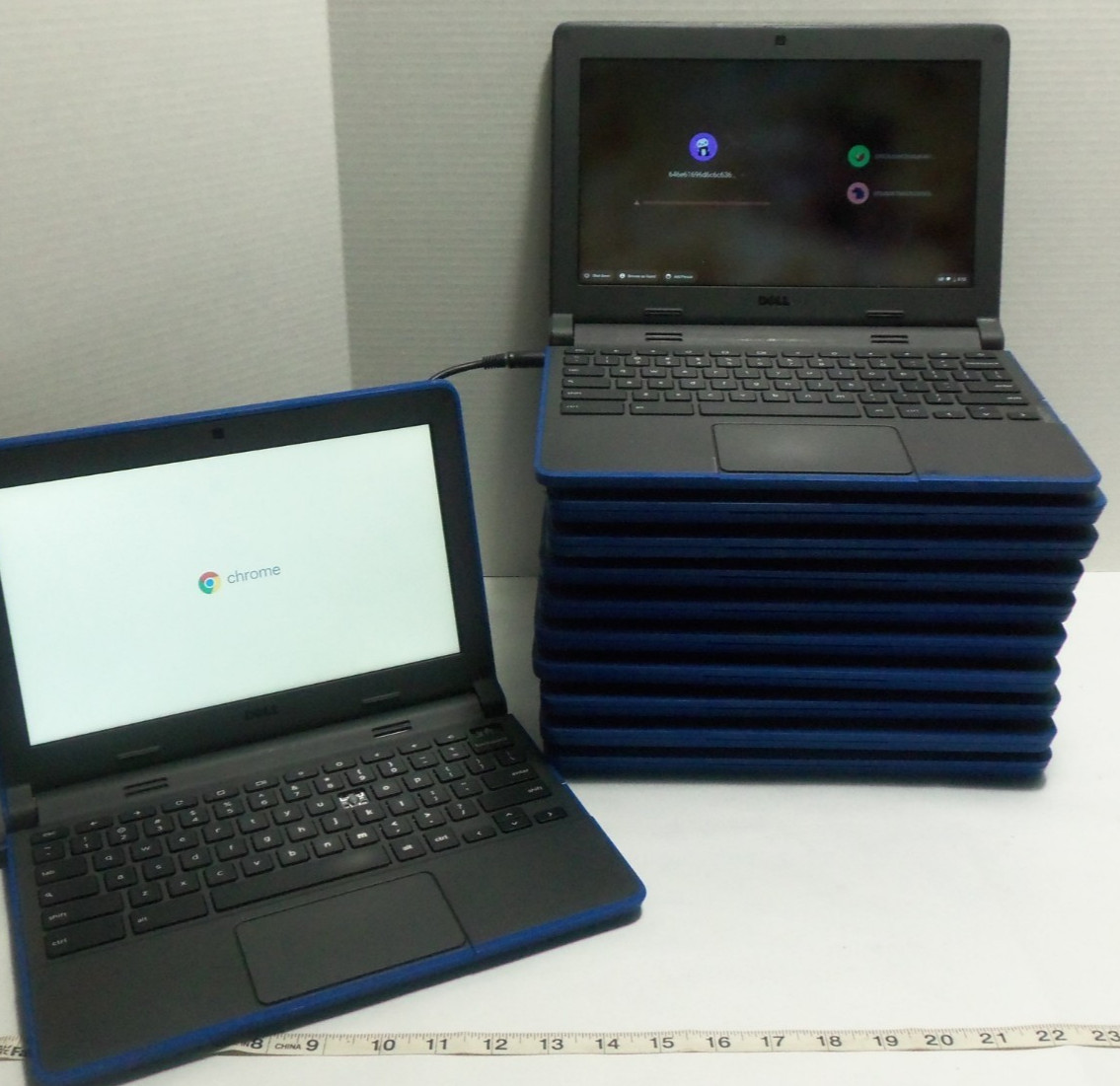 Lot of 11 Dell Chromebook 11 Laptops 11.6″ 4GB RAM Intel Celeron N2840 2.16GHz D