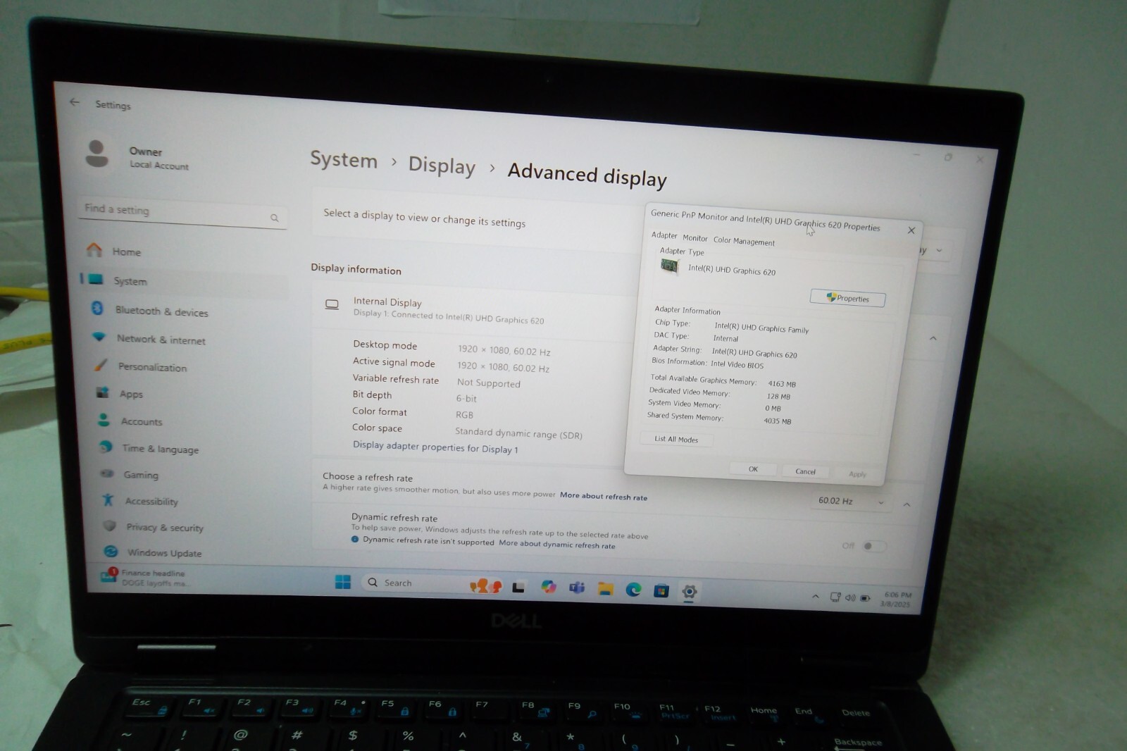 Dell Latitude 7390 2-in-1 Intel i7-8650U 8GB Wi-Fi BT 256GB Webcam 1080p Touch