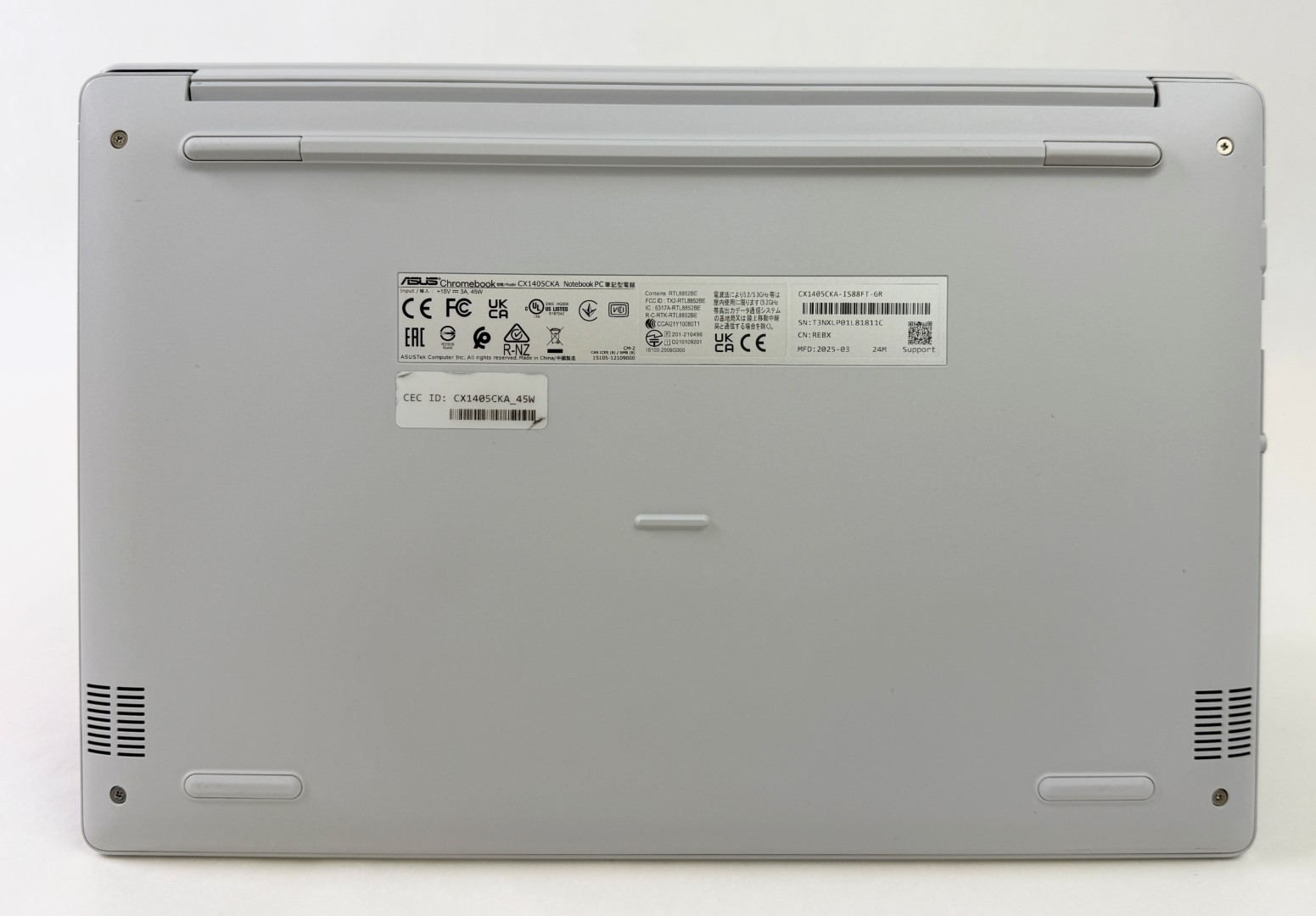 ASUS CX14 14″ FHD Touch Celeron N4500 8GB 128GB eMMC Chromebook CX1405CKA-IS88FT