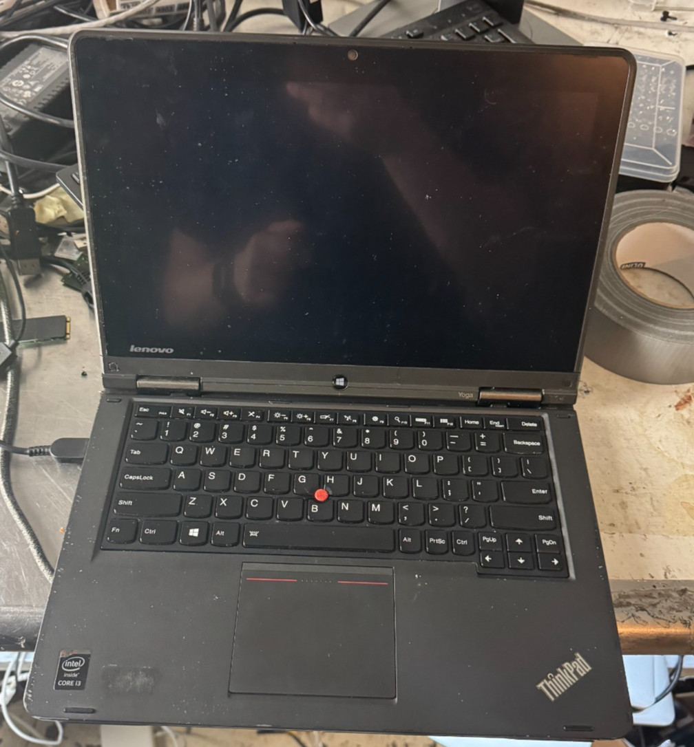 Lenovo ThinkPad Yoga 12 Intel Core i3 Laptop for Parts/Repair #4747