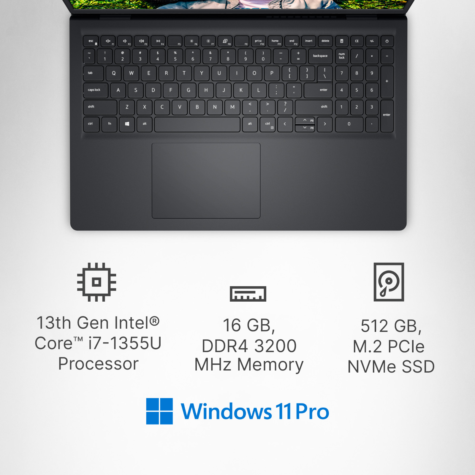 2026 Dell Inspiron Laptop 15.6 Touch 13th Gen Intel i7 16GB RAM & 512GB SSD Pro