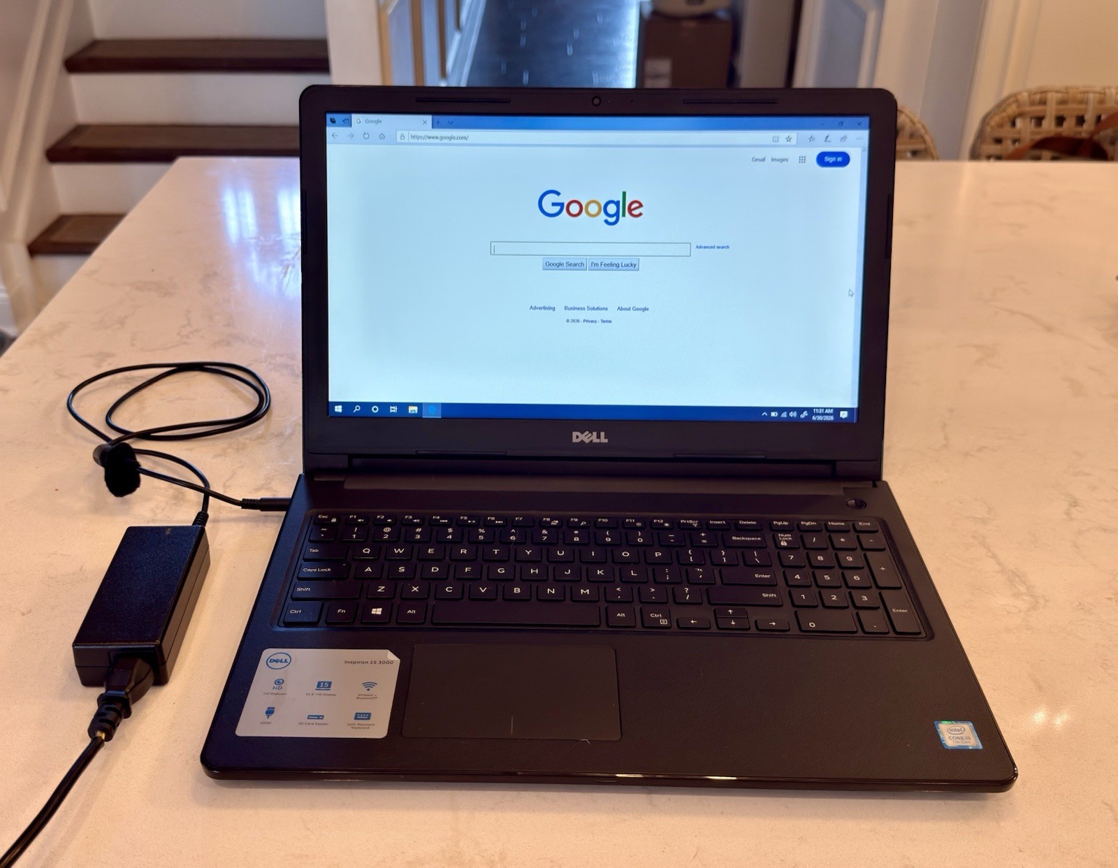 Dell Inspiron 15 3567 (3000) Intel Core i5-7200U 15.6″ 8GB RAM 1TB Laptop Works