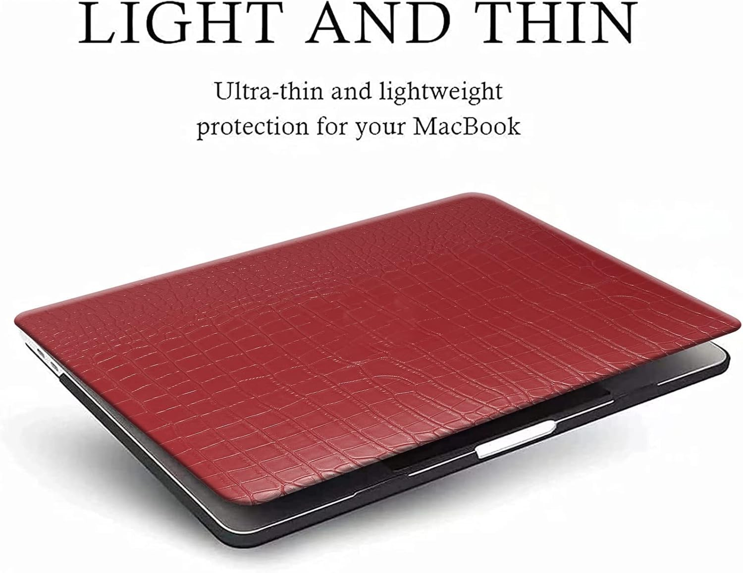 Crocodile MacBook Air 15 Inch Case M5 M4 M3 M2 2026 2025-2023 A3448 A3241 A3114